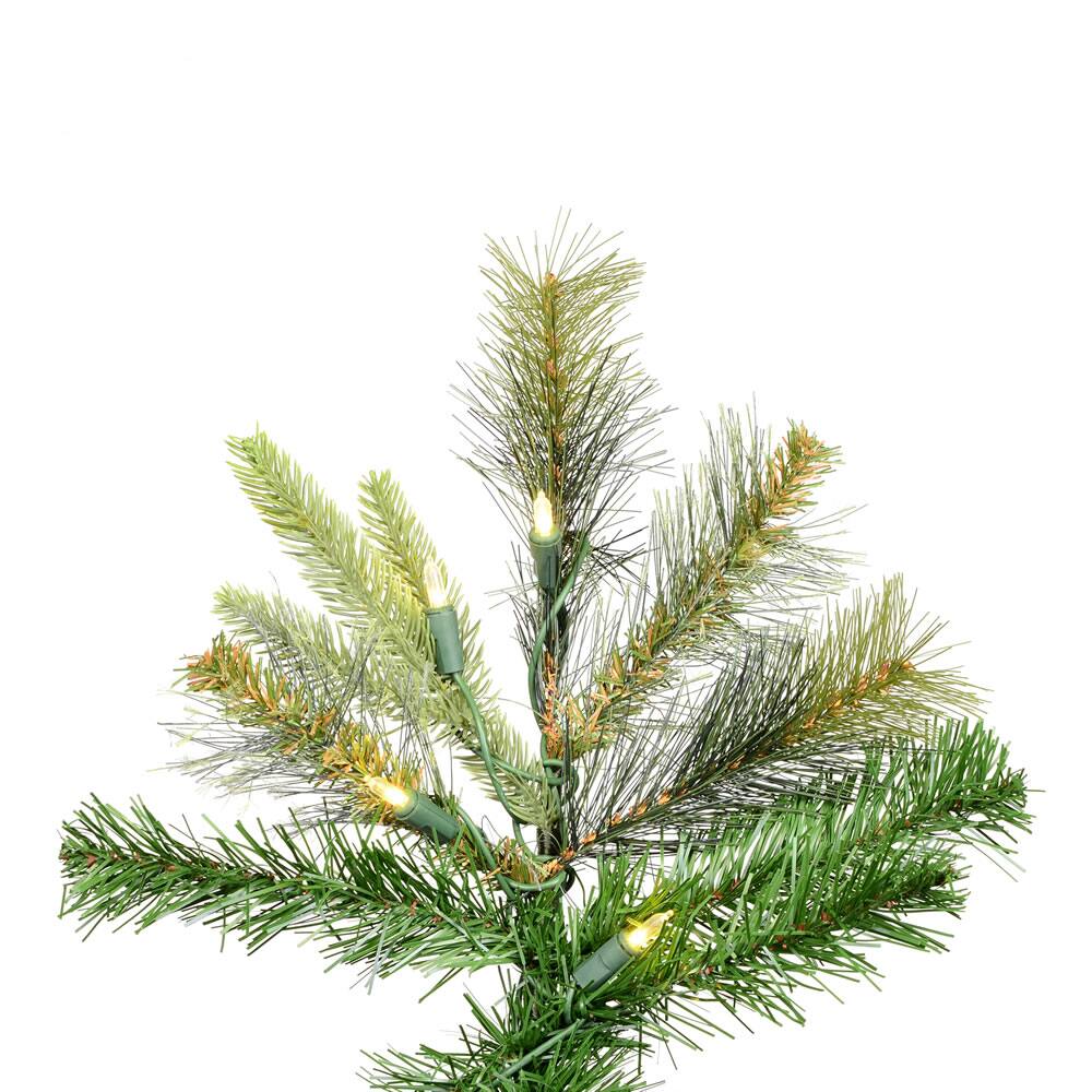 8.5ft. Pre-Lit Slim Cashmere Artificial Christmas Tree, Warm White Dura-Lit® LED Lights