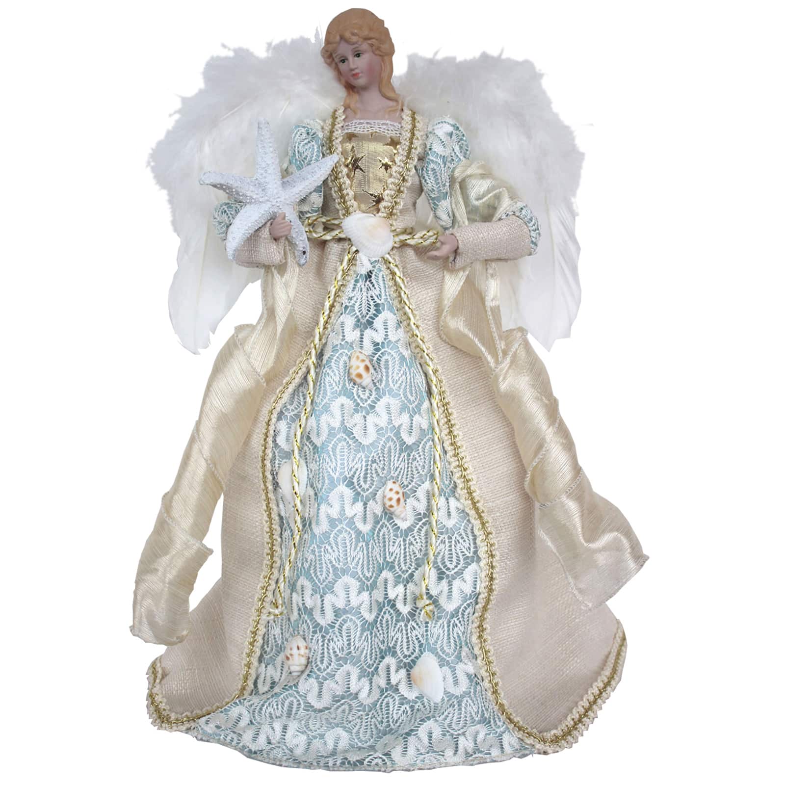 Santa's Workshop 16" Coastal Angel Tree Topper
