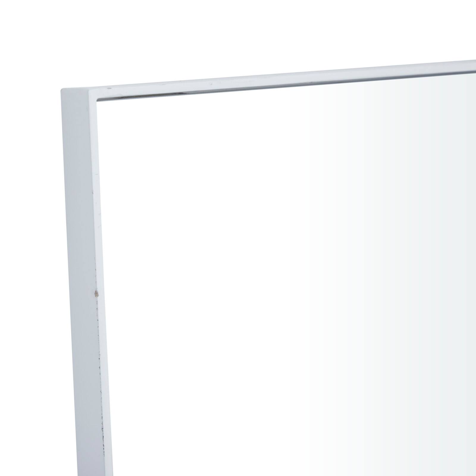 White Contemporary Wall Mirror