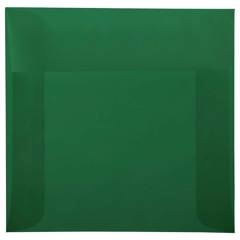 JAM Paper 6" x 6" Translucent Vellum Invitation Envelopes, 25ct.