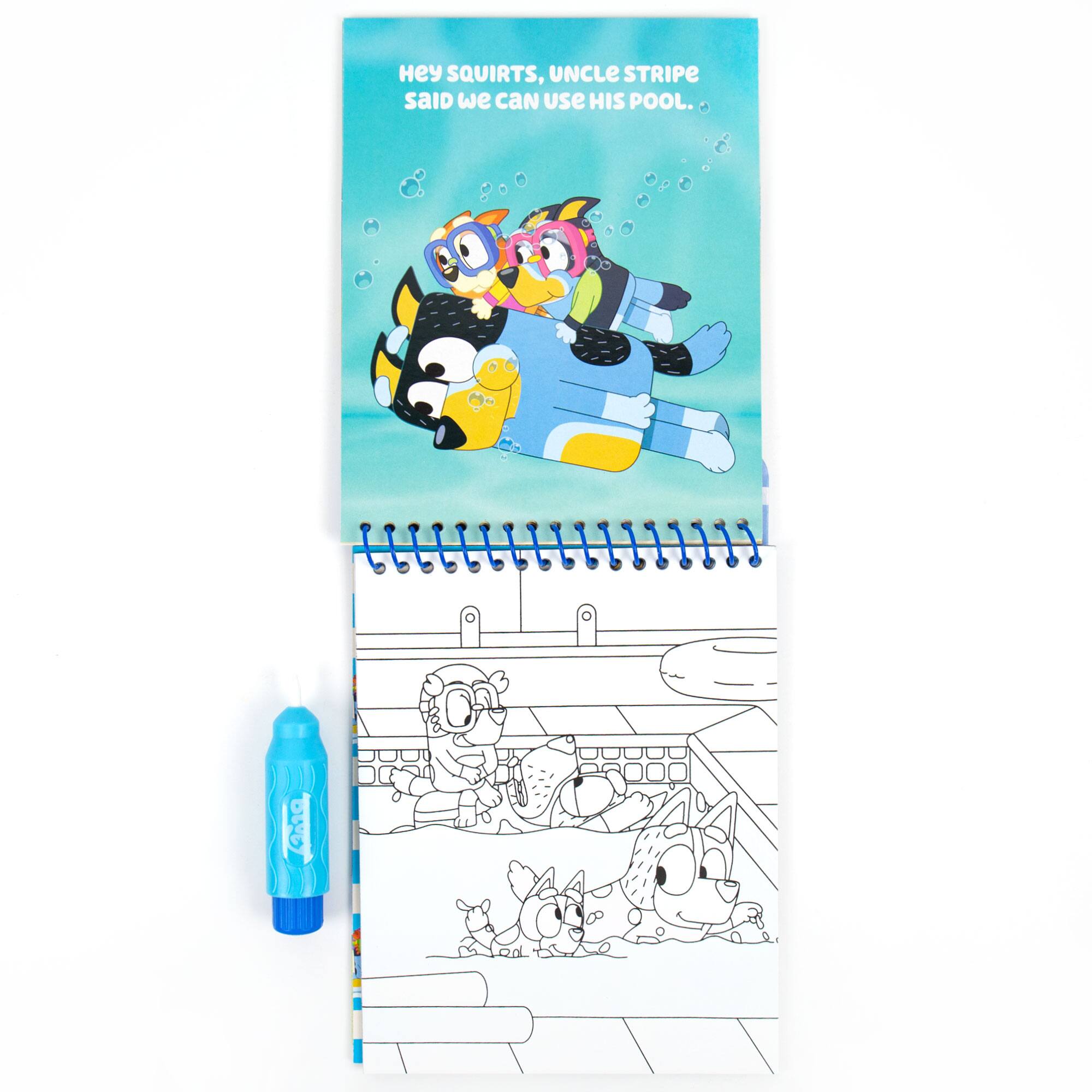 Horizon Bluey Water Reveal Aqua Art Pad