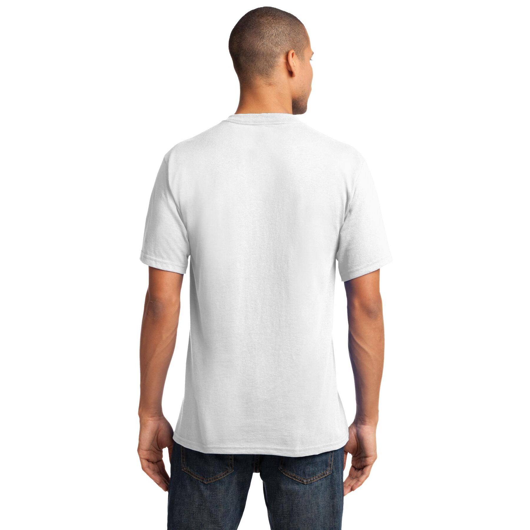 Port & Company® Men's Core Cotton V-Neck T-Shirt