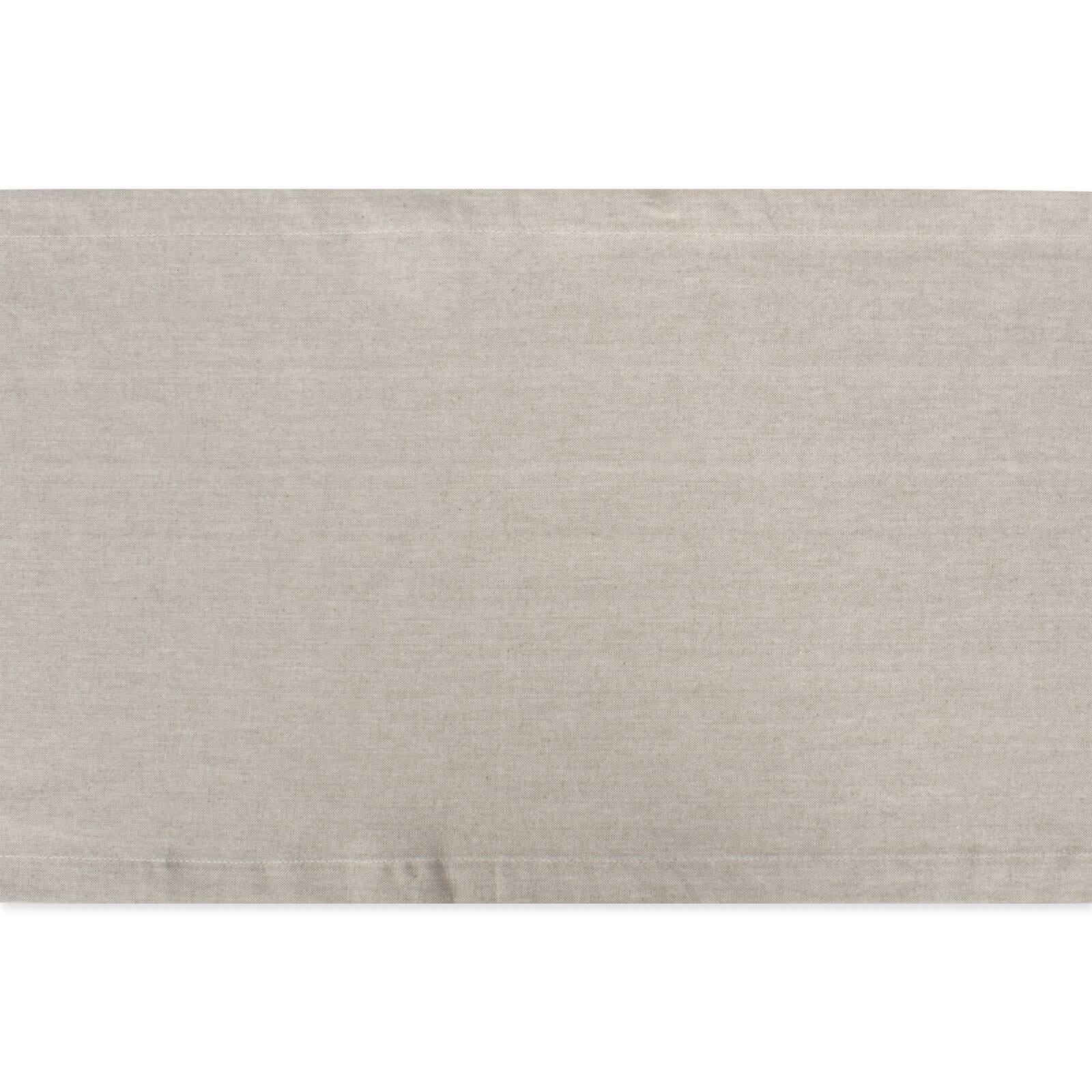 DII&#xAE; 108&#x22; Solid Chambray Table Runner