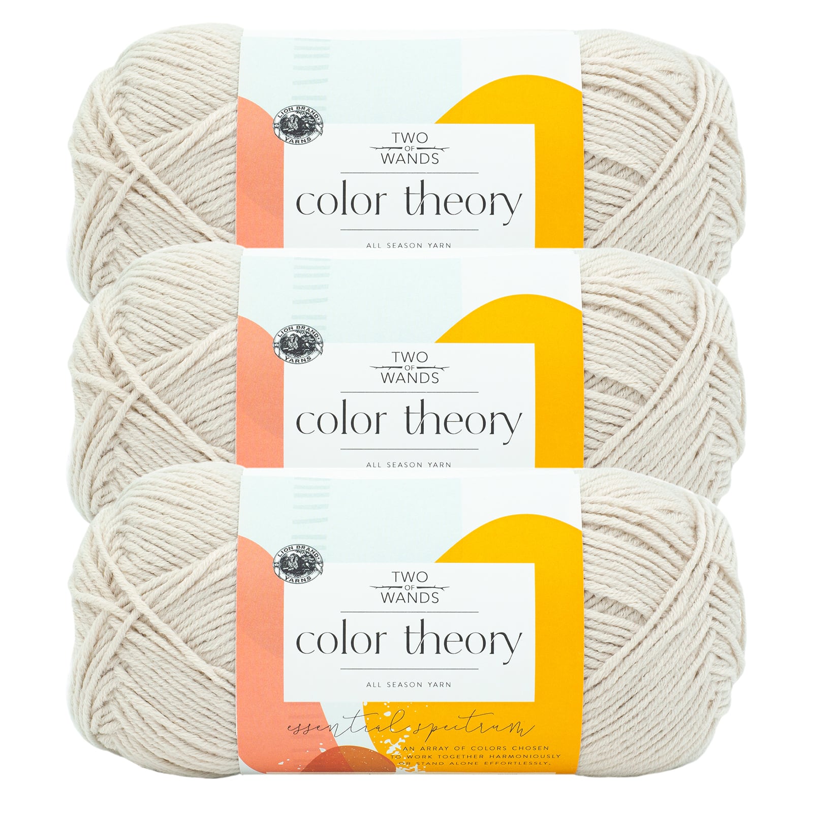 3 Pack: Lion Brand® Two of Wands Color Theory Yarn