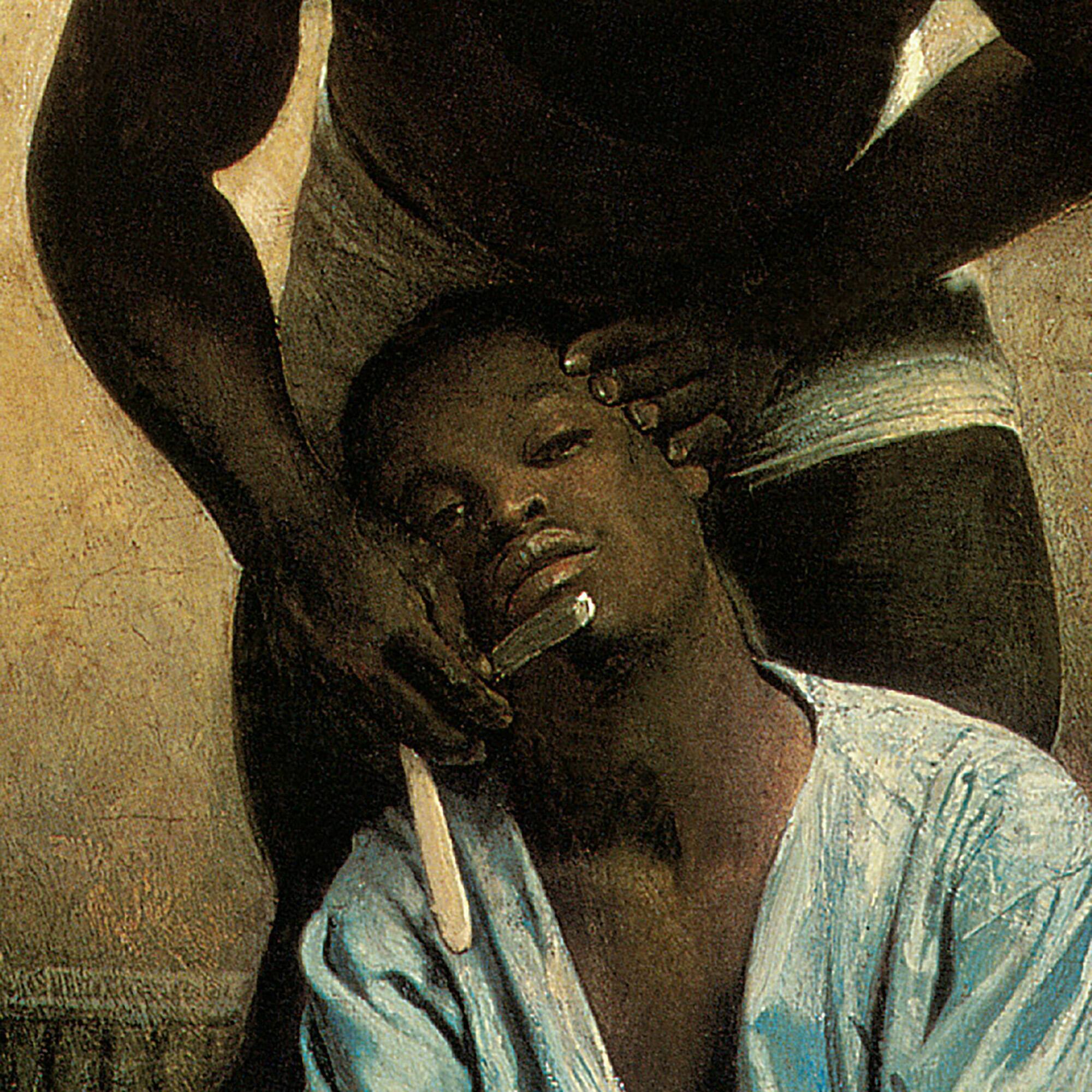 29.25" The Barber of Suez 1876 Canvas Replica Painting