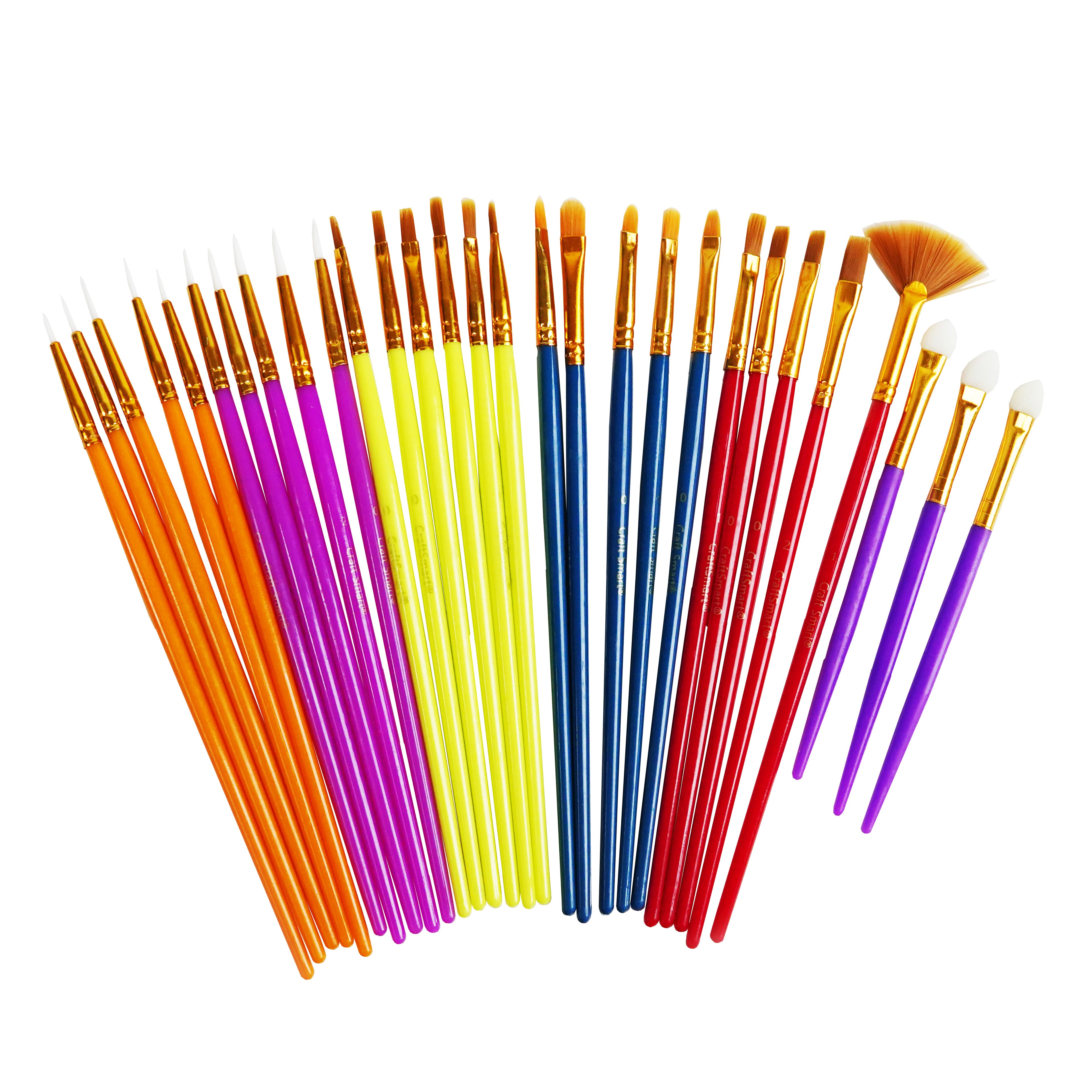Multi-Purpose 50 Piece Brush Set by Craft Smart&#xAE;