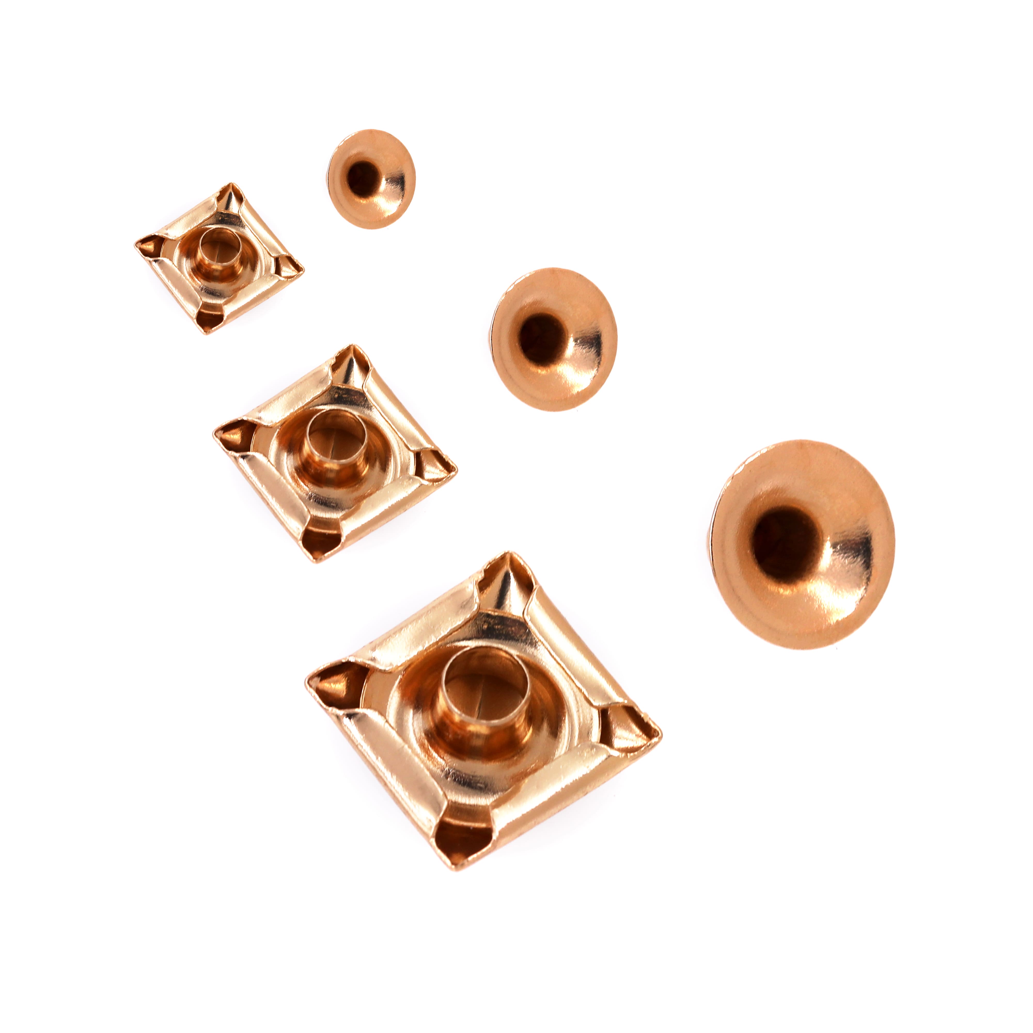 Assorted Gold Leather Rivet Mix by Bead Landing&#x2122;