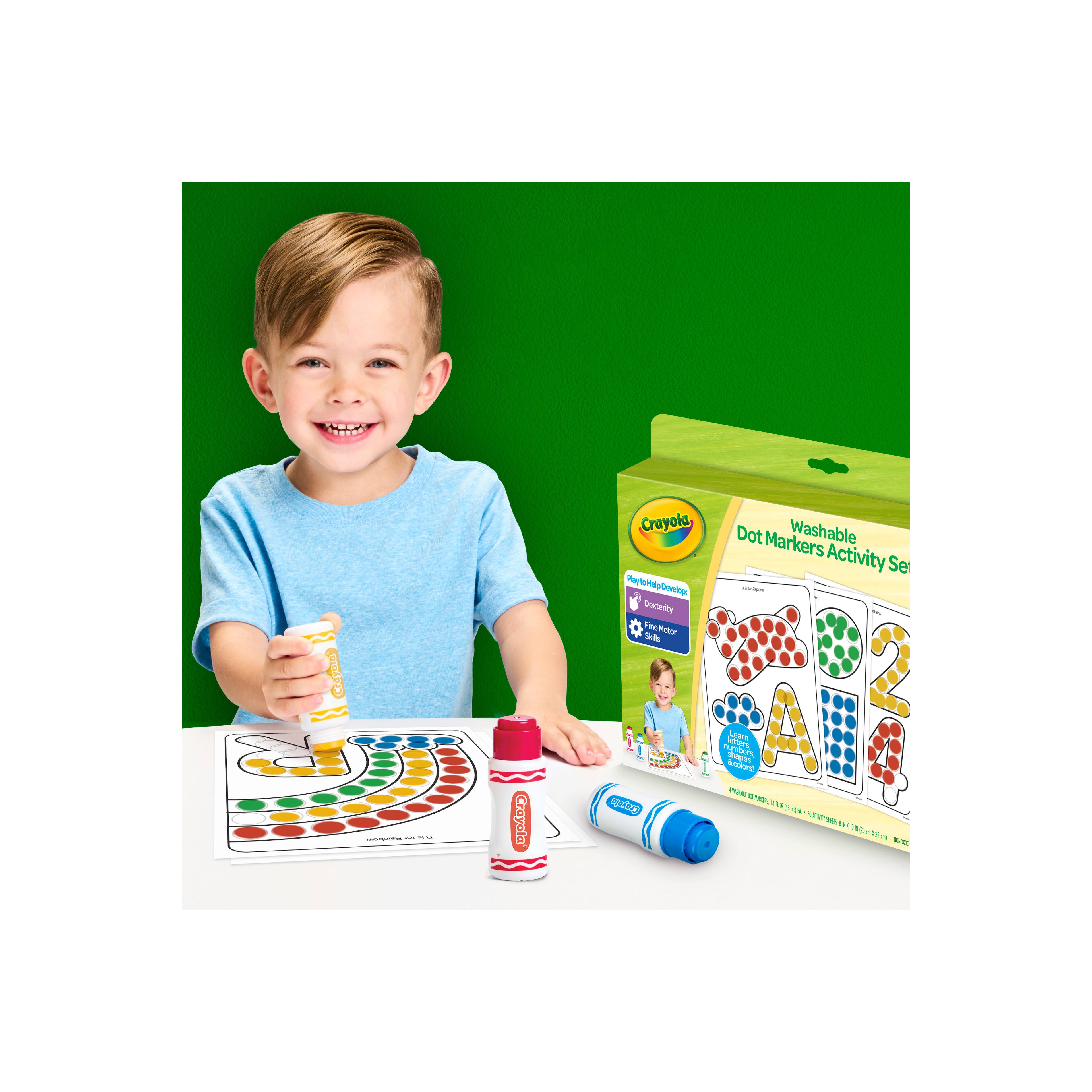 Crayola&#xAE; Washable Dot Markers Activity Set