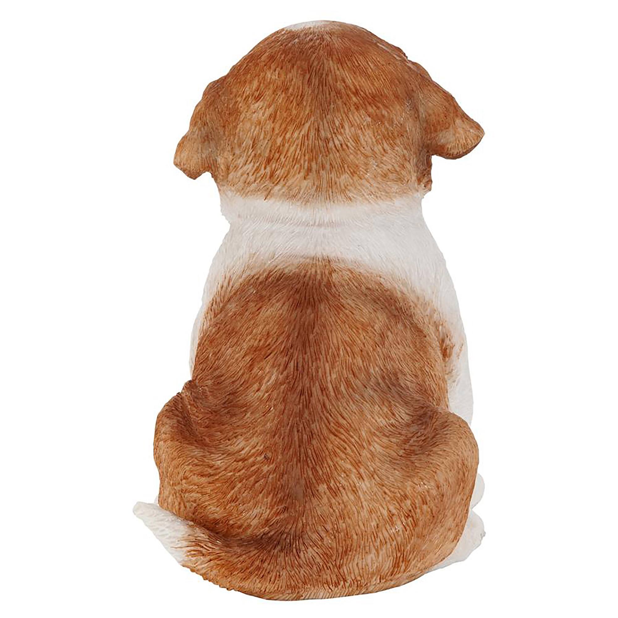 Design Toscano 6" Bulldog Puppy Partner Collectible Dog Statue