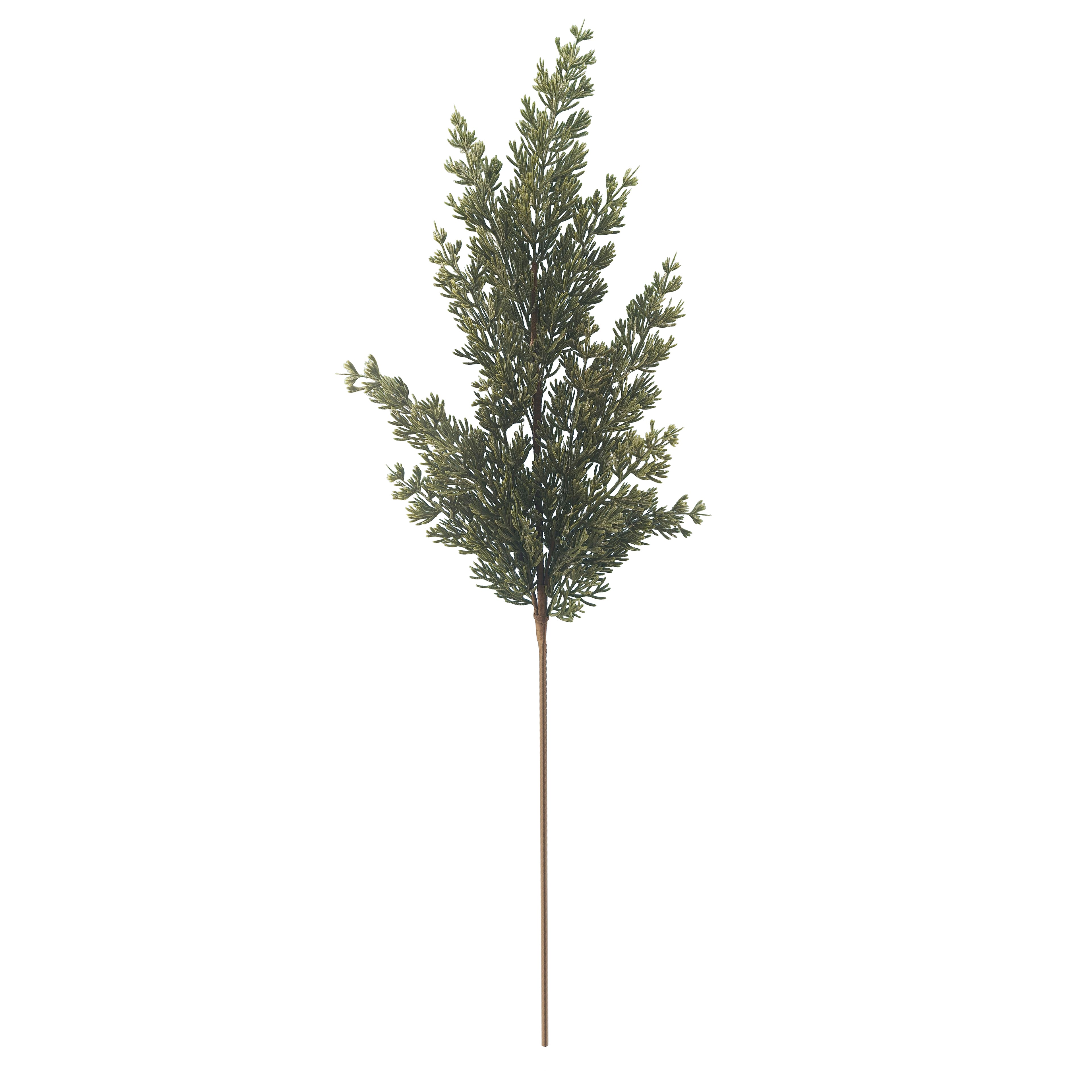 30.5&#x22; Glittered Green Pine Stem by Ashland&#xAE;