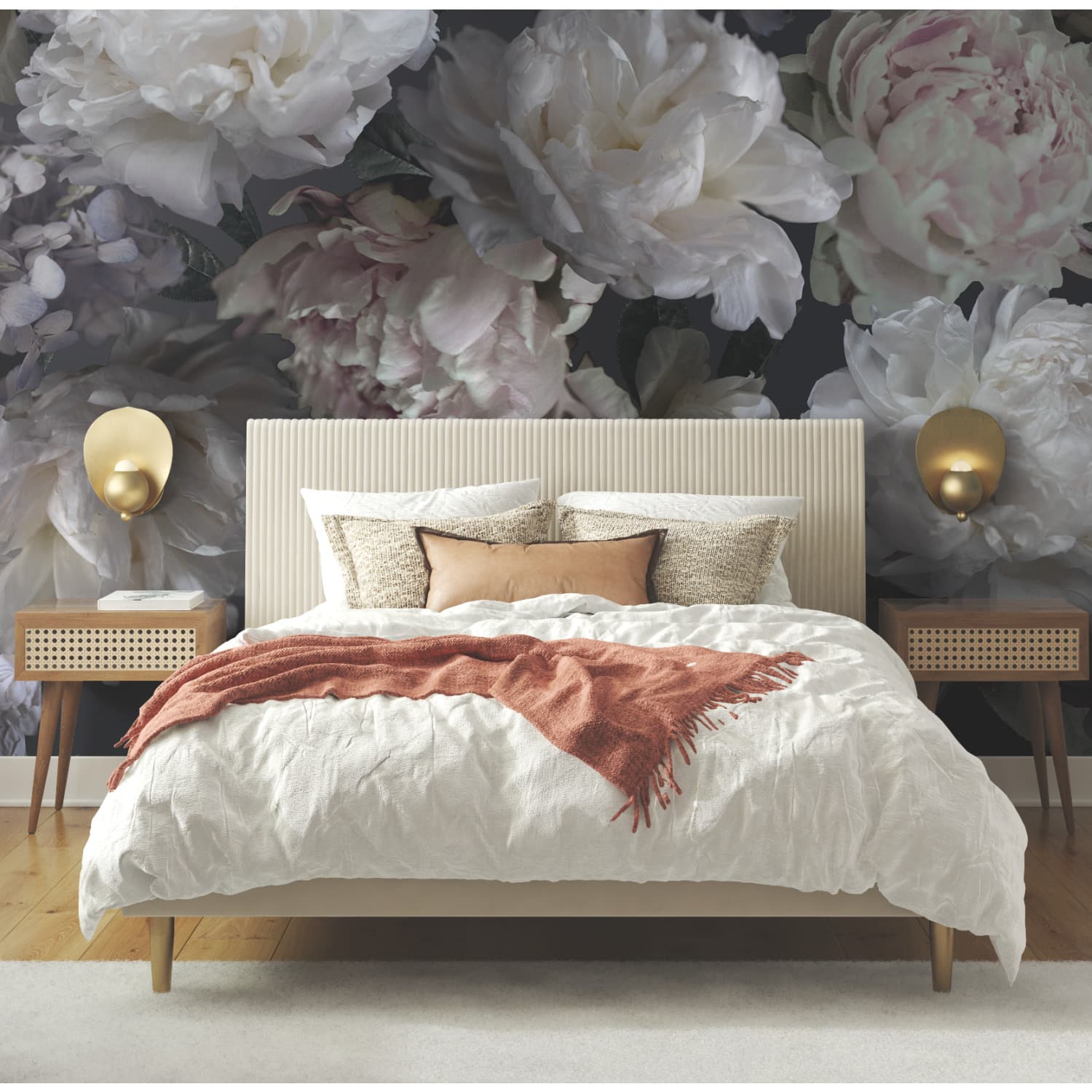 Roommates Mr. Kate Moonlit Garden Peel & Stick Wallpaper Mural 