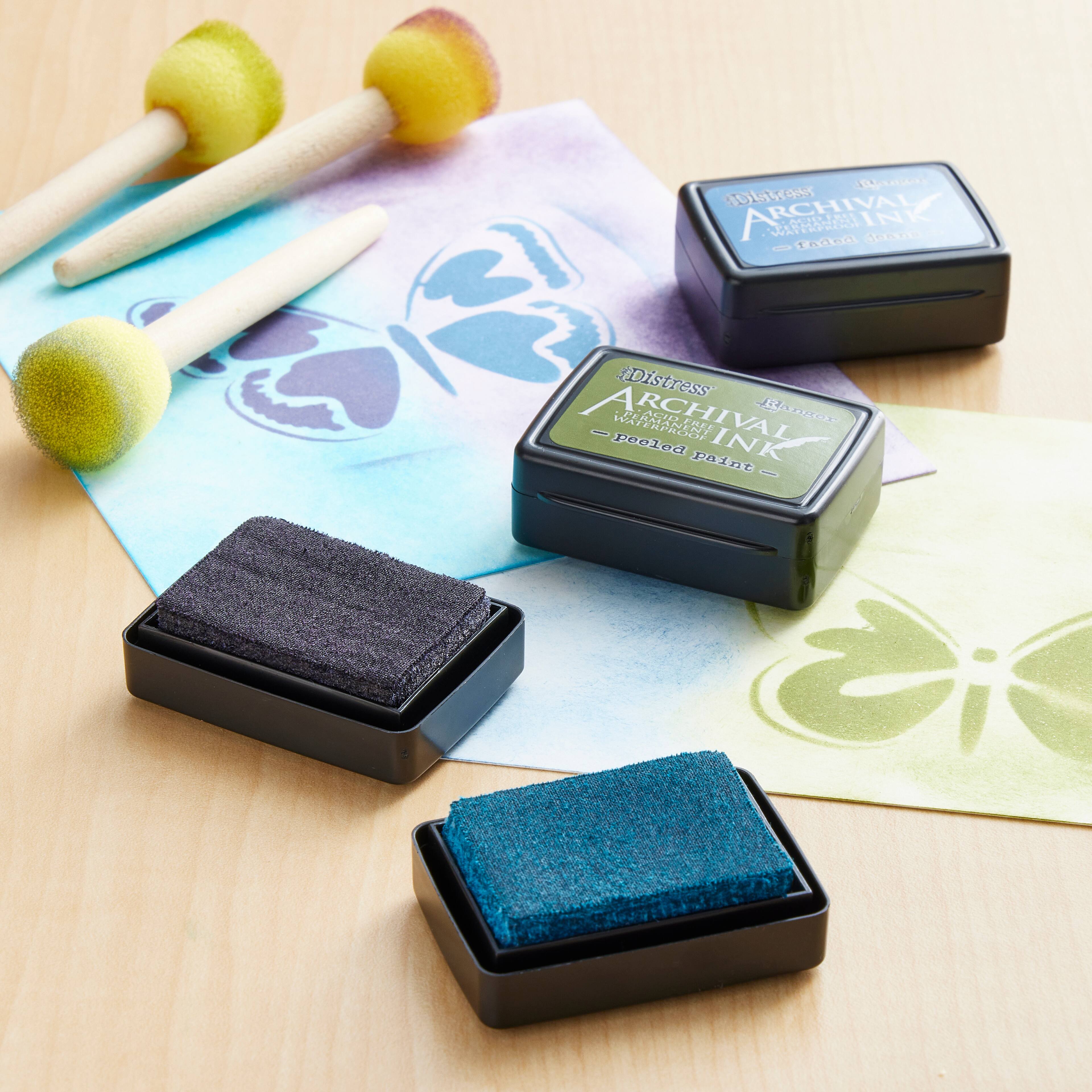 6 Packs: 4 ct. (24 total) Tim Holtz® Distress Mini Archival Ink™ Pads, Kit 2