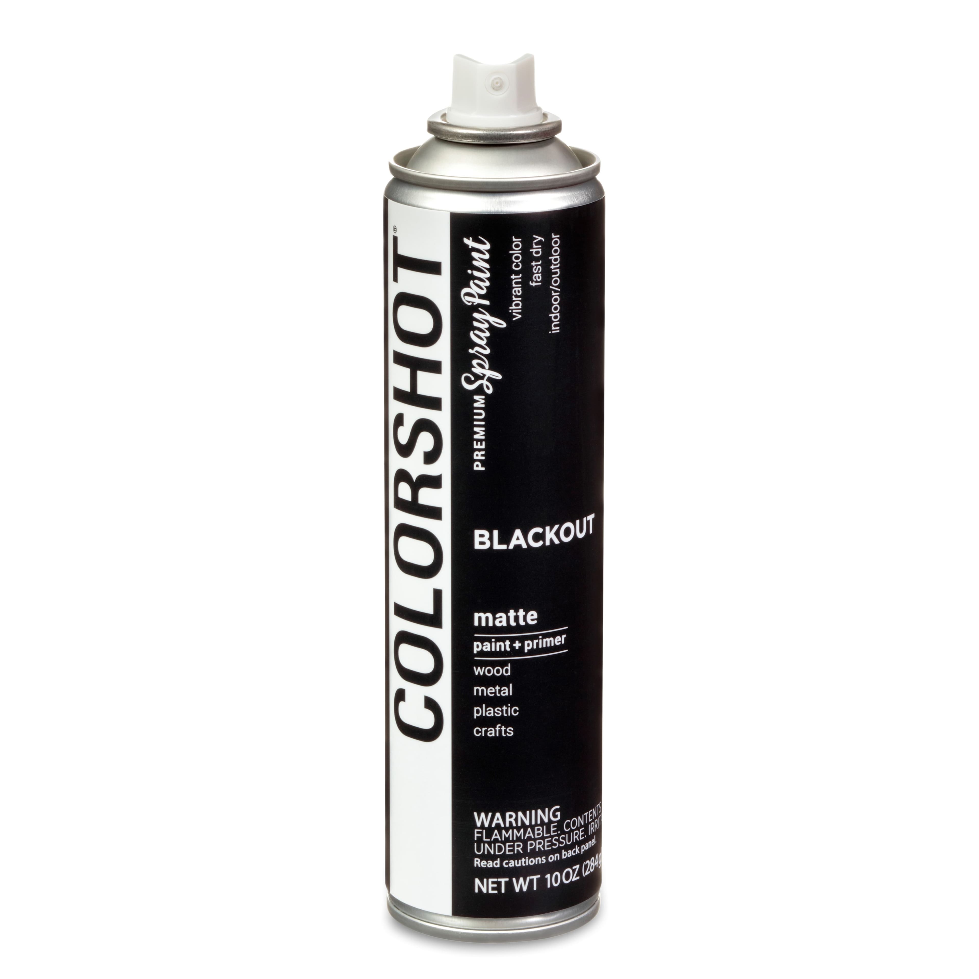 COLORSHOT® Blackout Matte Spray Paint