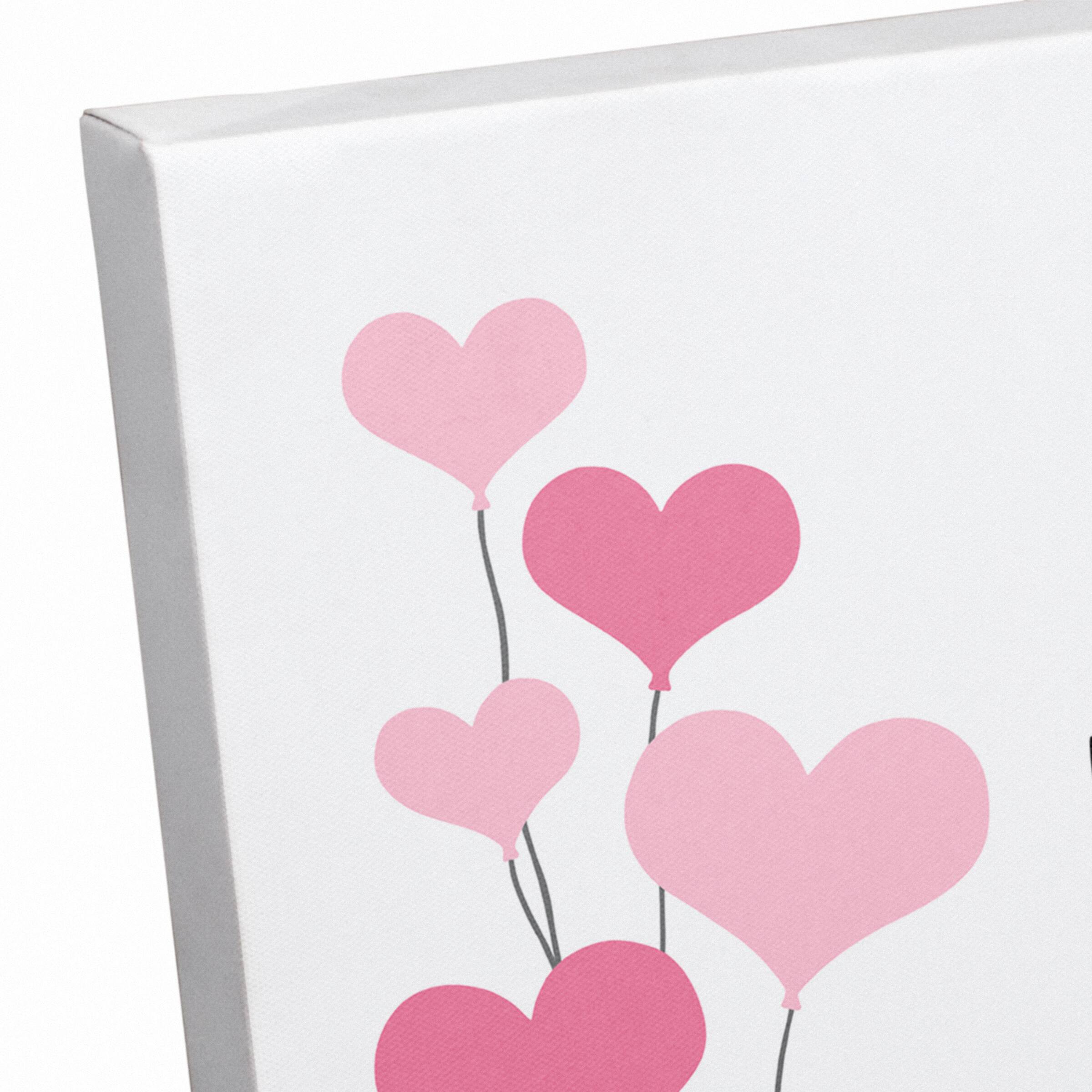 Never Forget How Much I Love You Canvas Wall Art