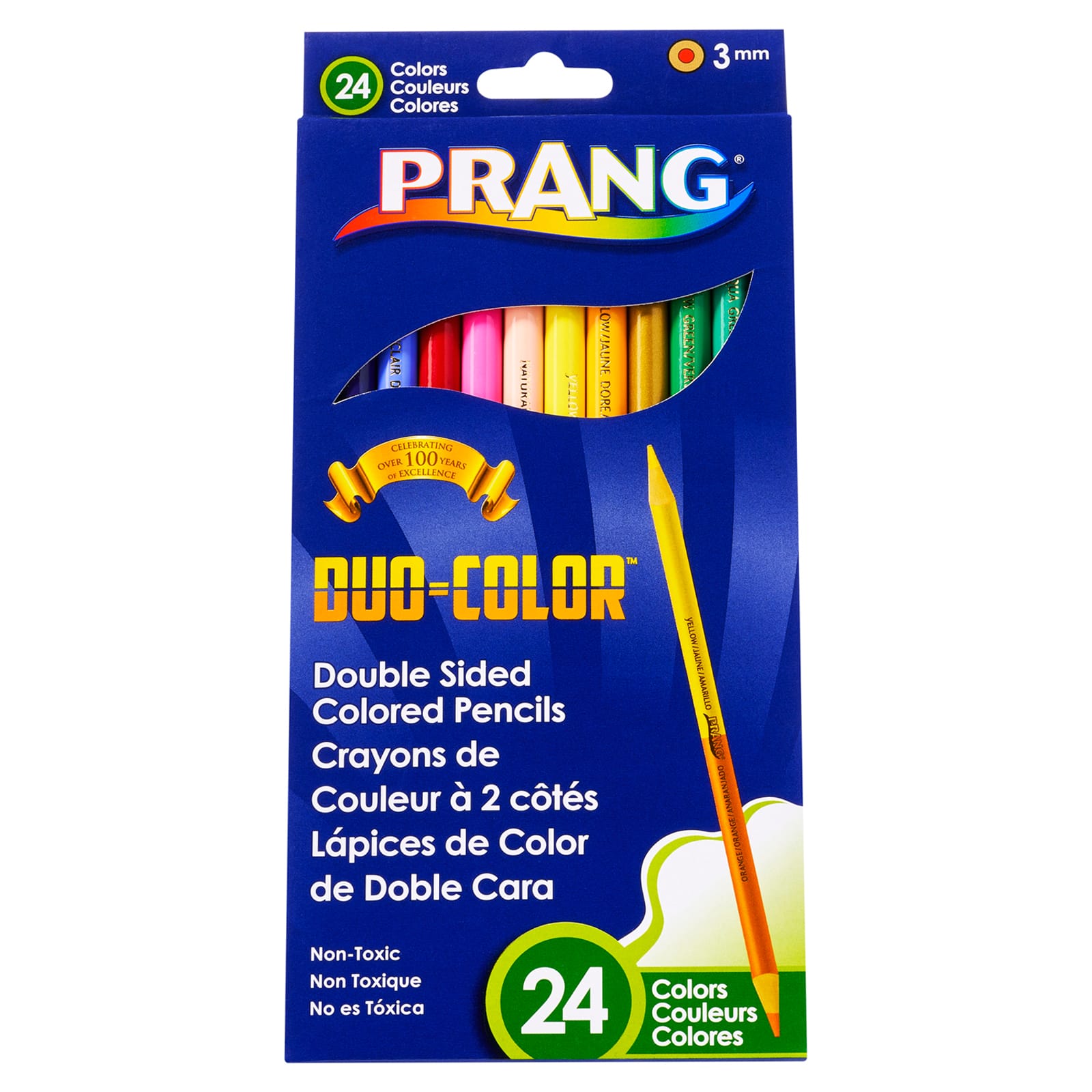 Prang&#xAE; Duo Colored&#x2122; Pencils, 6 Packs of 24 Colors