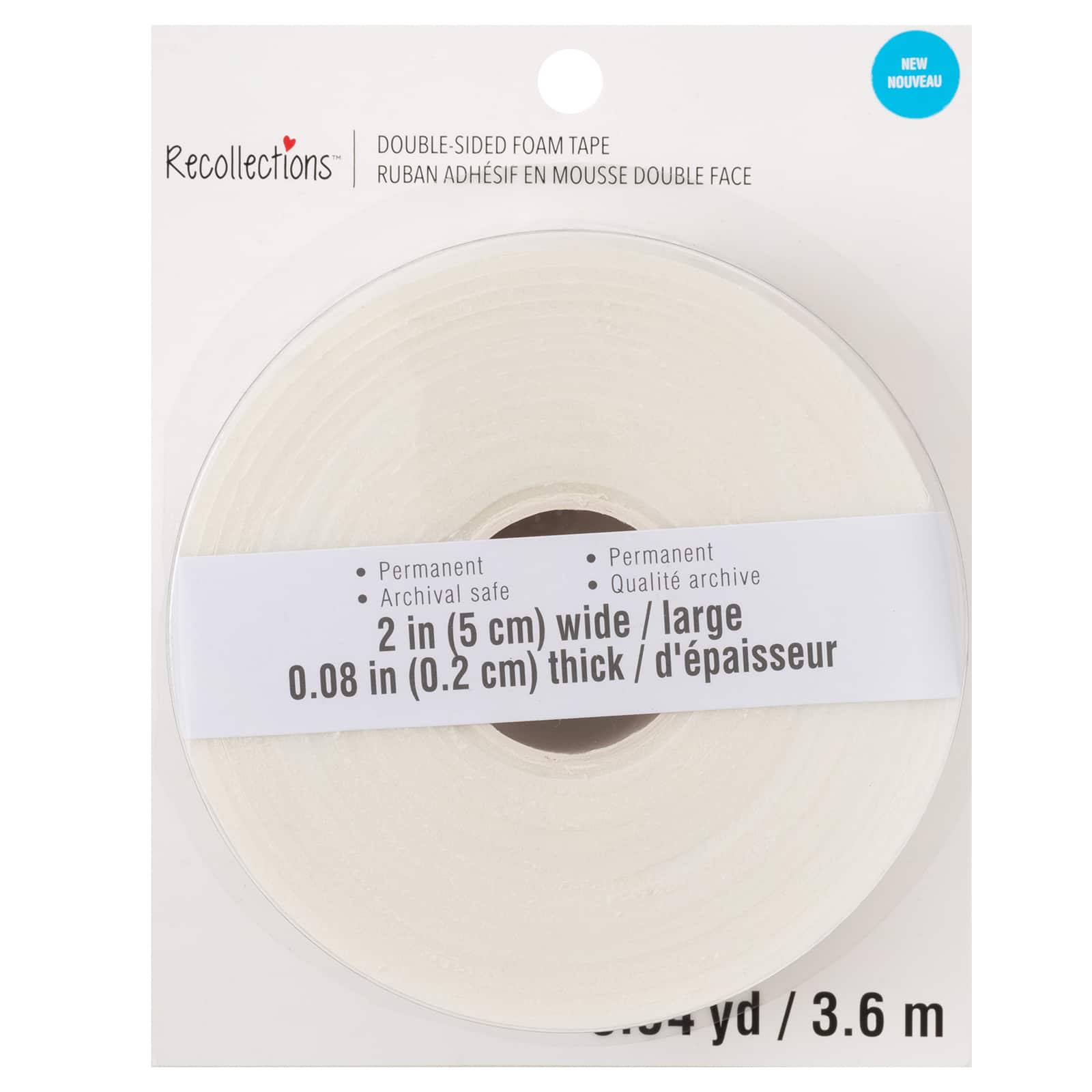 12 Pack: 2" x 4yd. Double-Sided Foam Tape by Recollections™