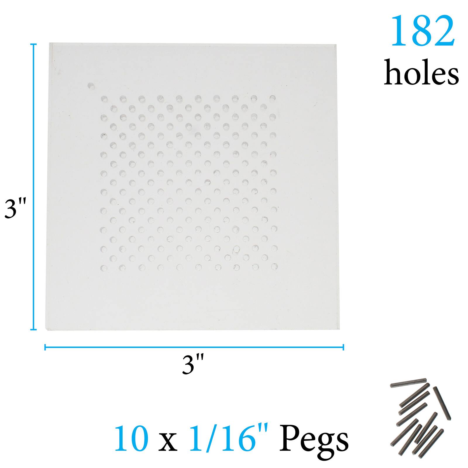 The Beadsmith® Wig Jig® Delphi Acrylic Jig