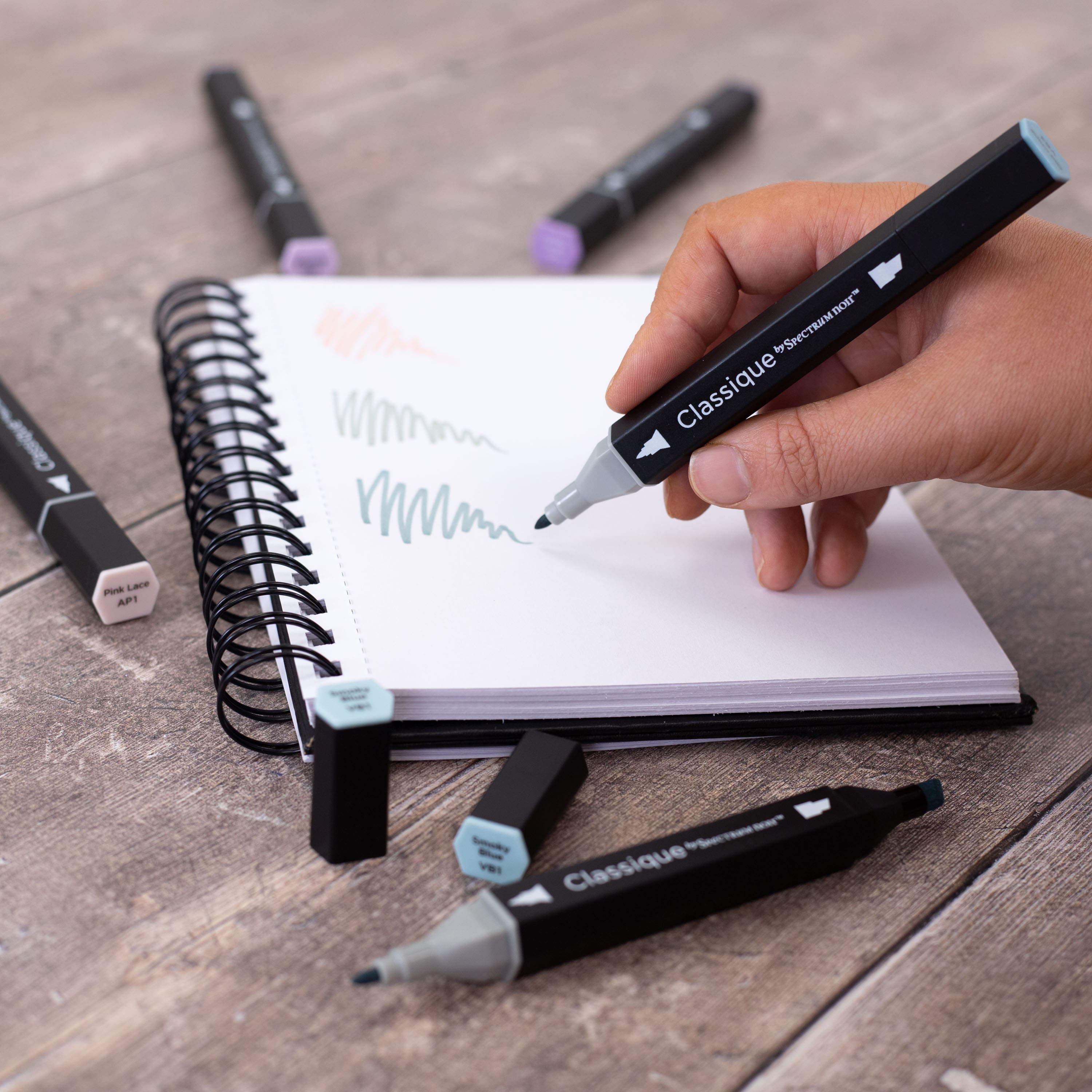 Spectrum Noir&#x2122; Classique Tones Dual Tip Marker Set