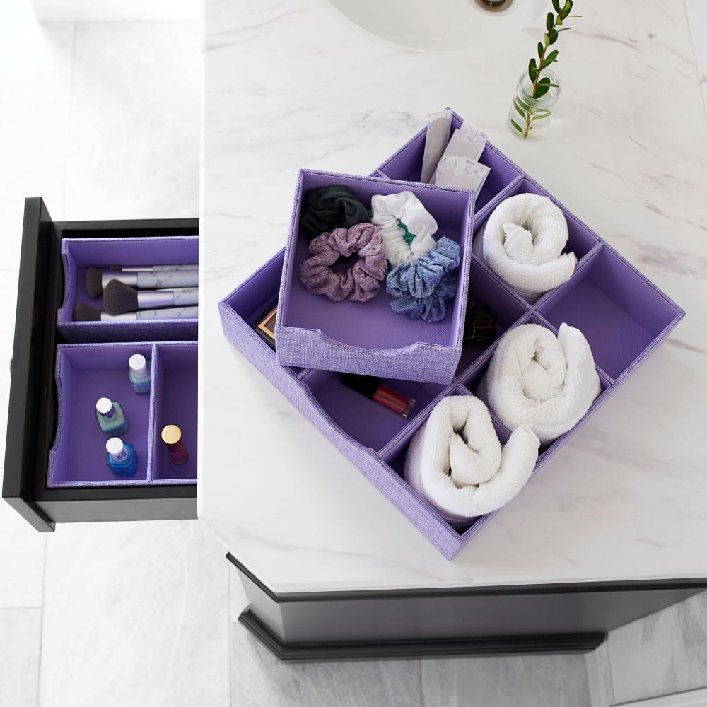 Household Essentials Narrow Drawer Organizers, 2ct.