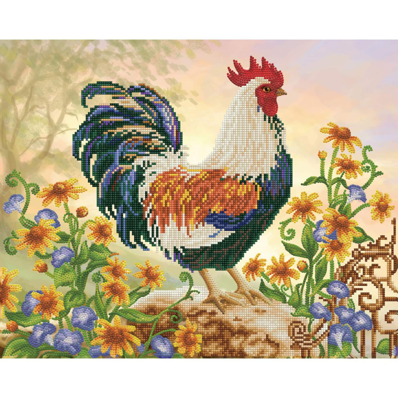 Diamond Dotz&#xAE; Advanced Country Charm Diamond Painting Kit
