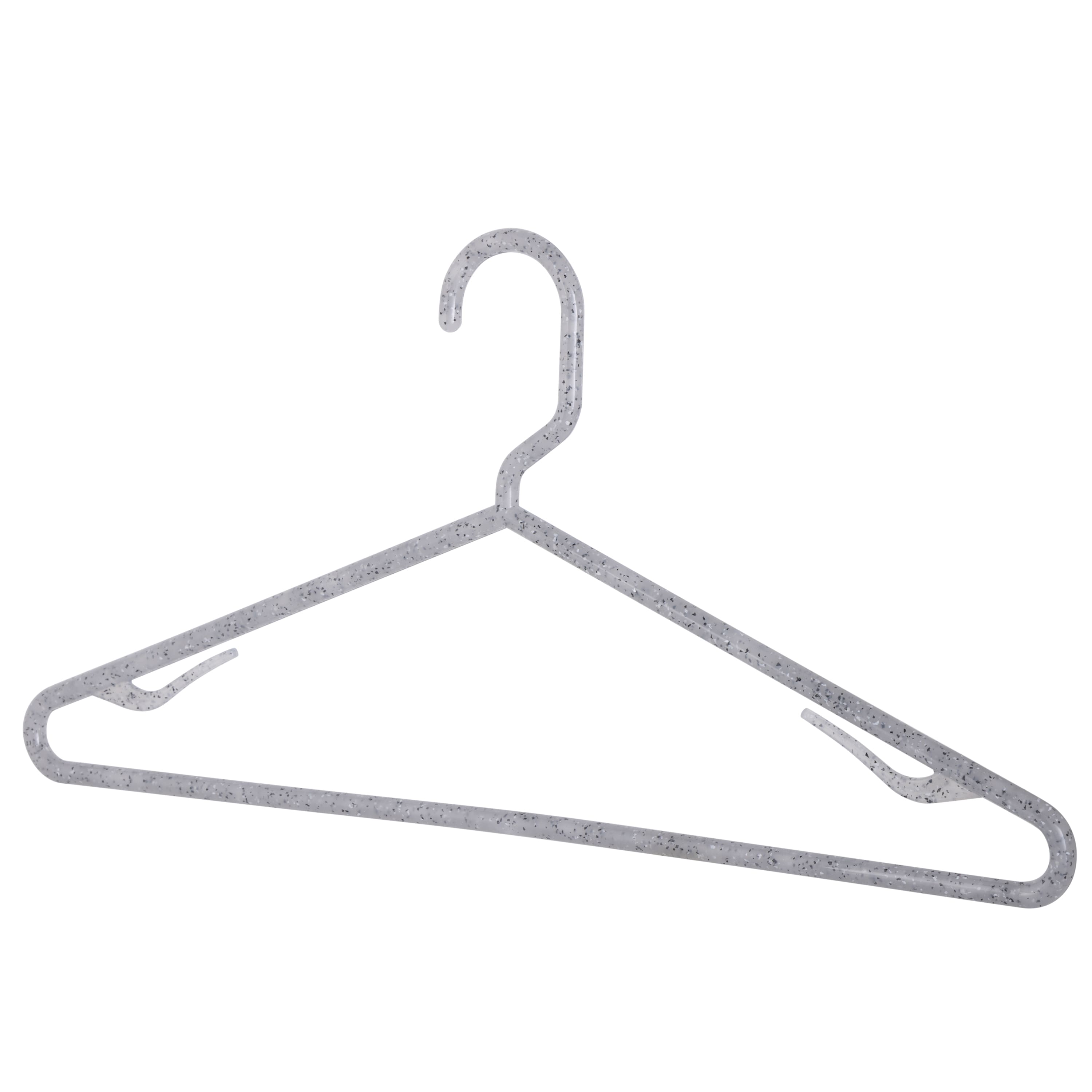 Simplify Grey Granite Look Design Hangers, 10ct.
