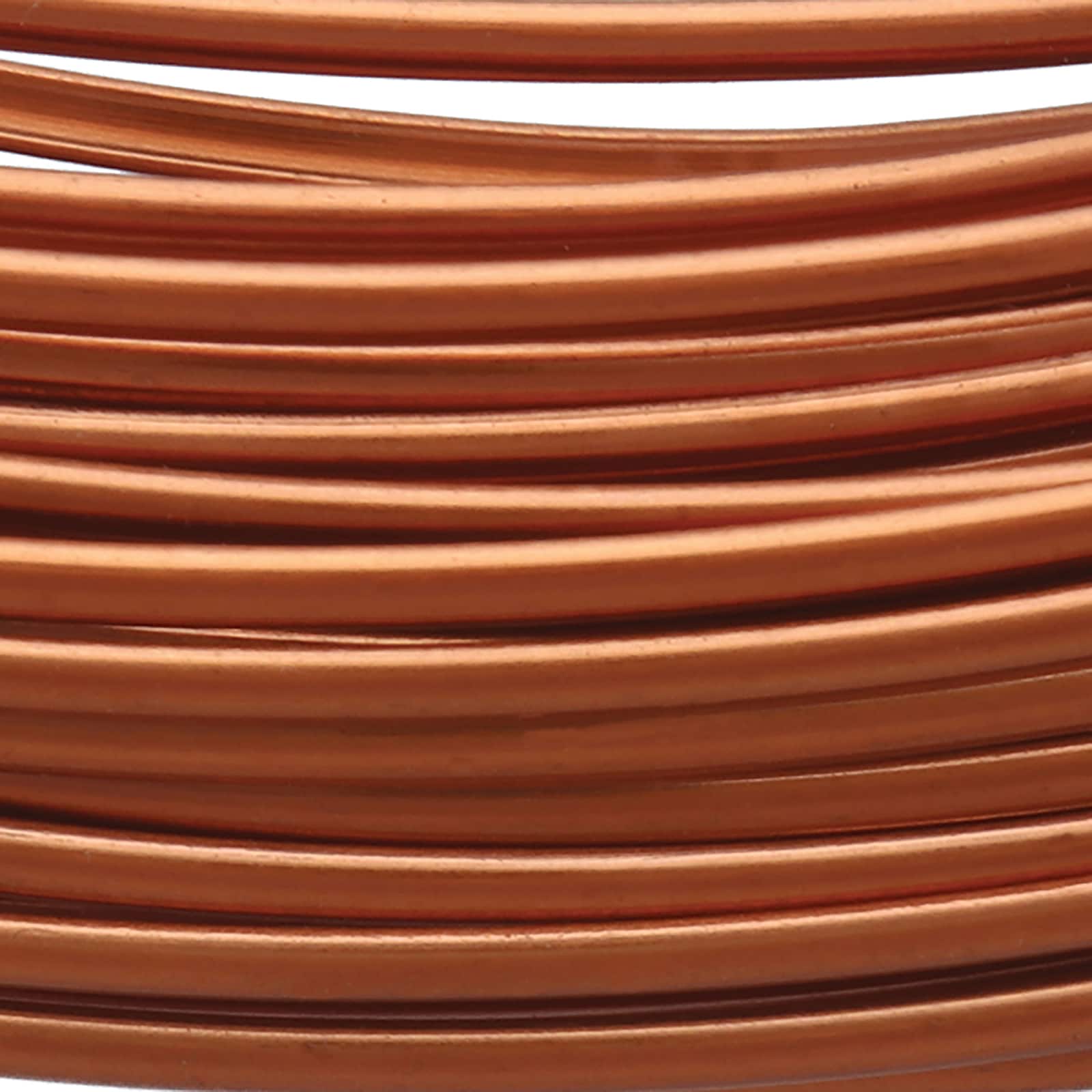 The Beadsmith&#xAE; Wire Elements&#x2122; 21 Gauge Tarnish Resistant Half Round Soft Temper Wire, 7yd.