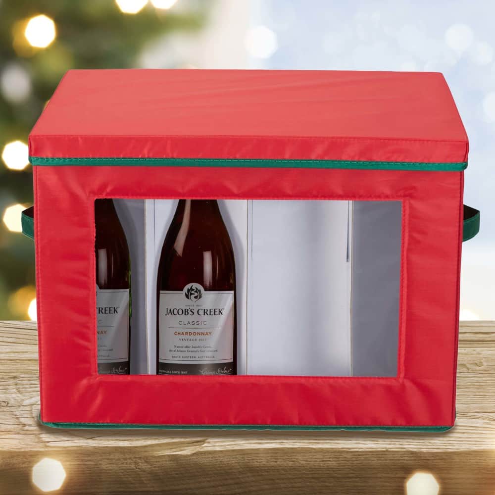 Household Essentials Stemware Storage Box