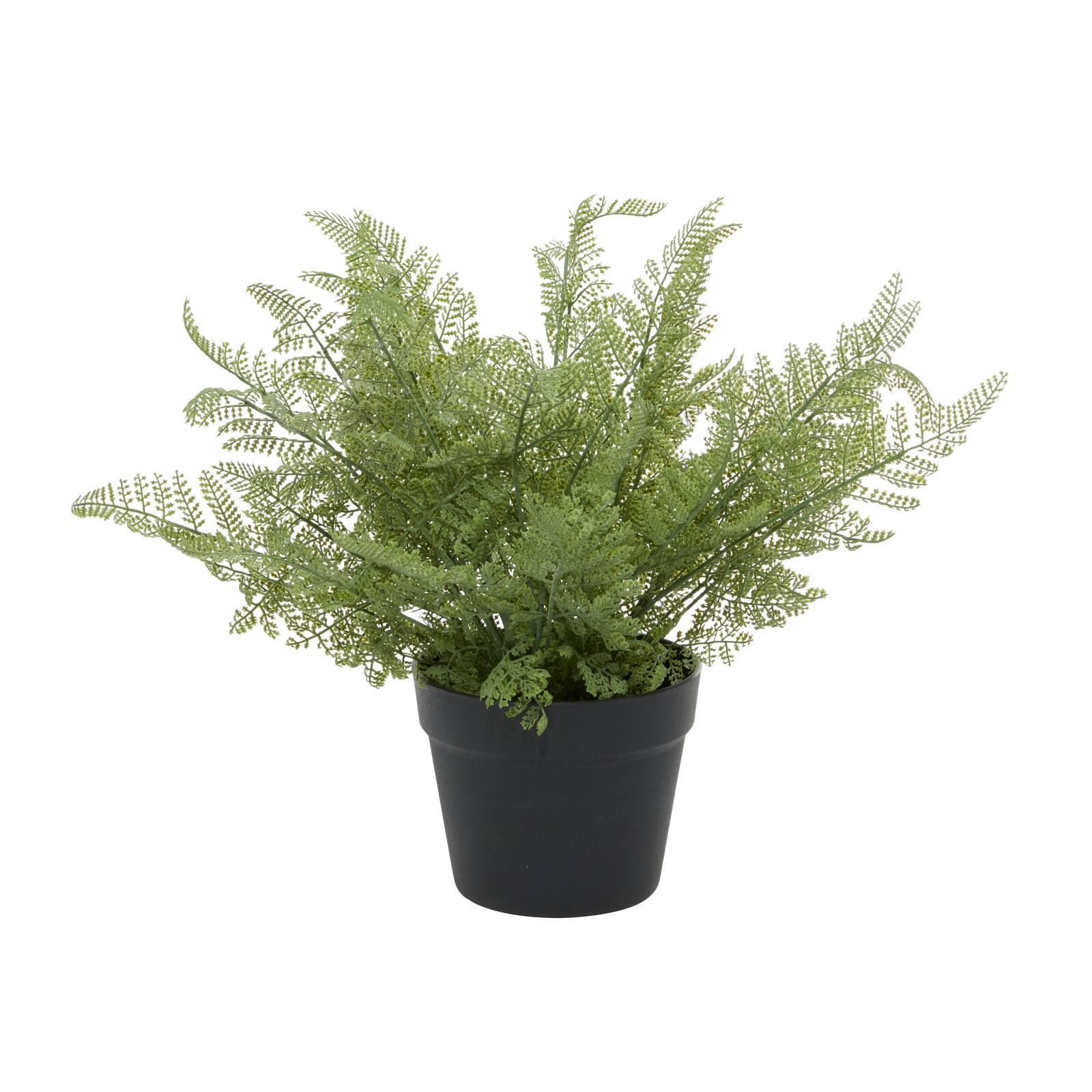Green Plastic Traditional Artificial Foliage, 15" x 15" x 19"