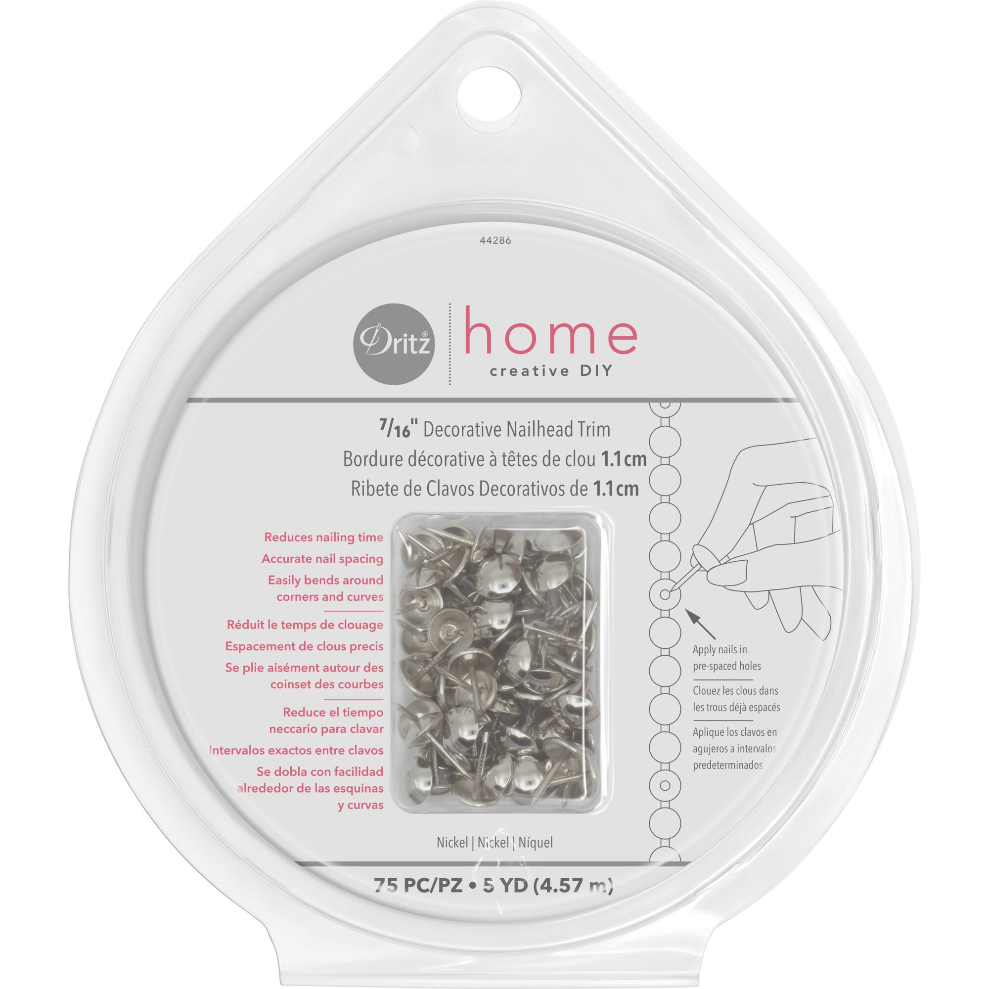 Dritz&#xAE; Home 7/16&#x27;&#x27; Decorative Nailhead Trim