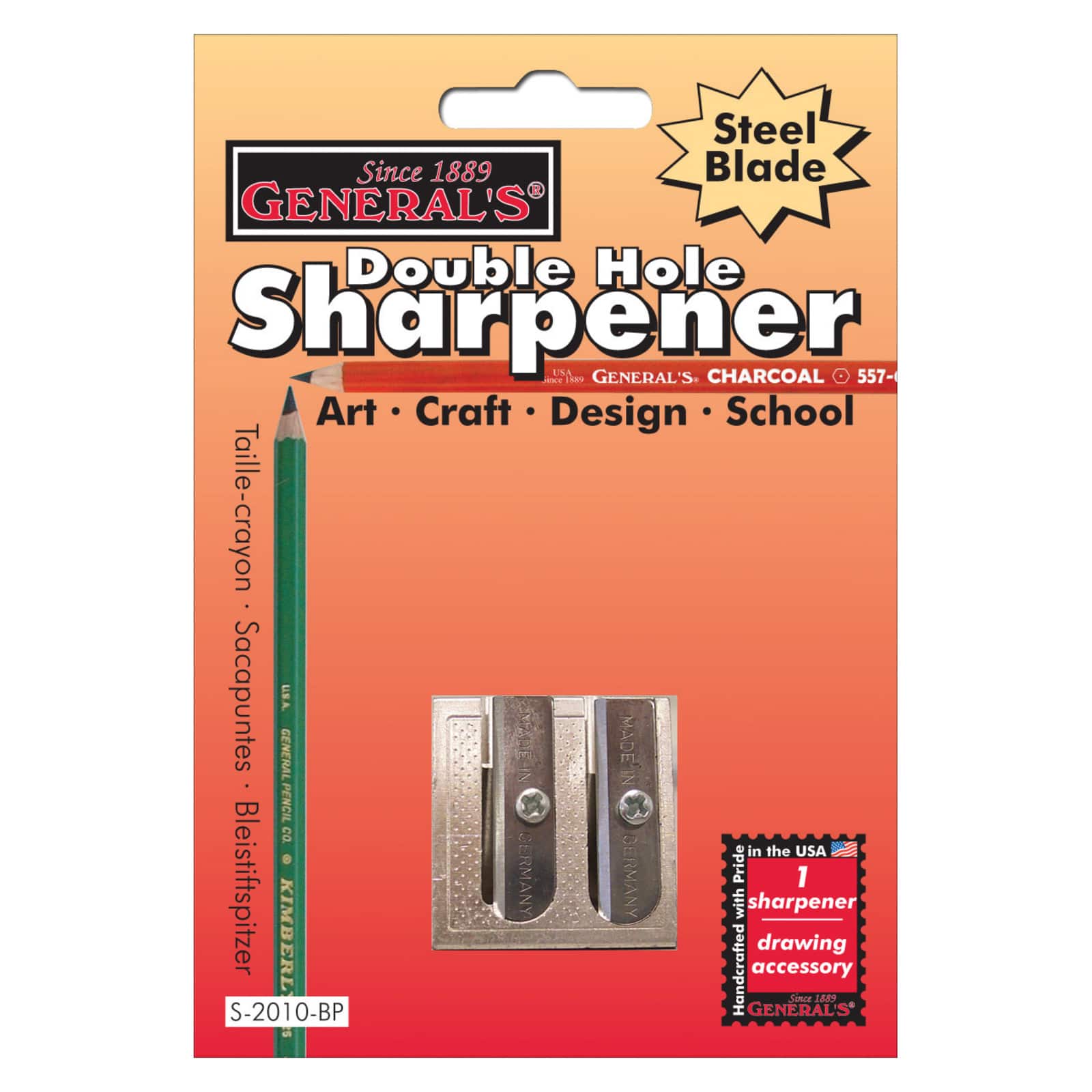 24 Pack: General&#x27;s&#xAE; Double Hole Sharpener