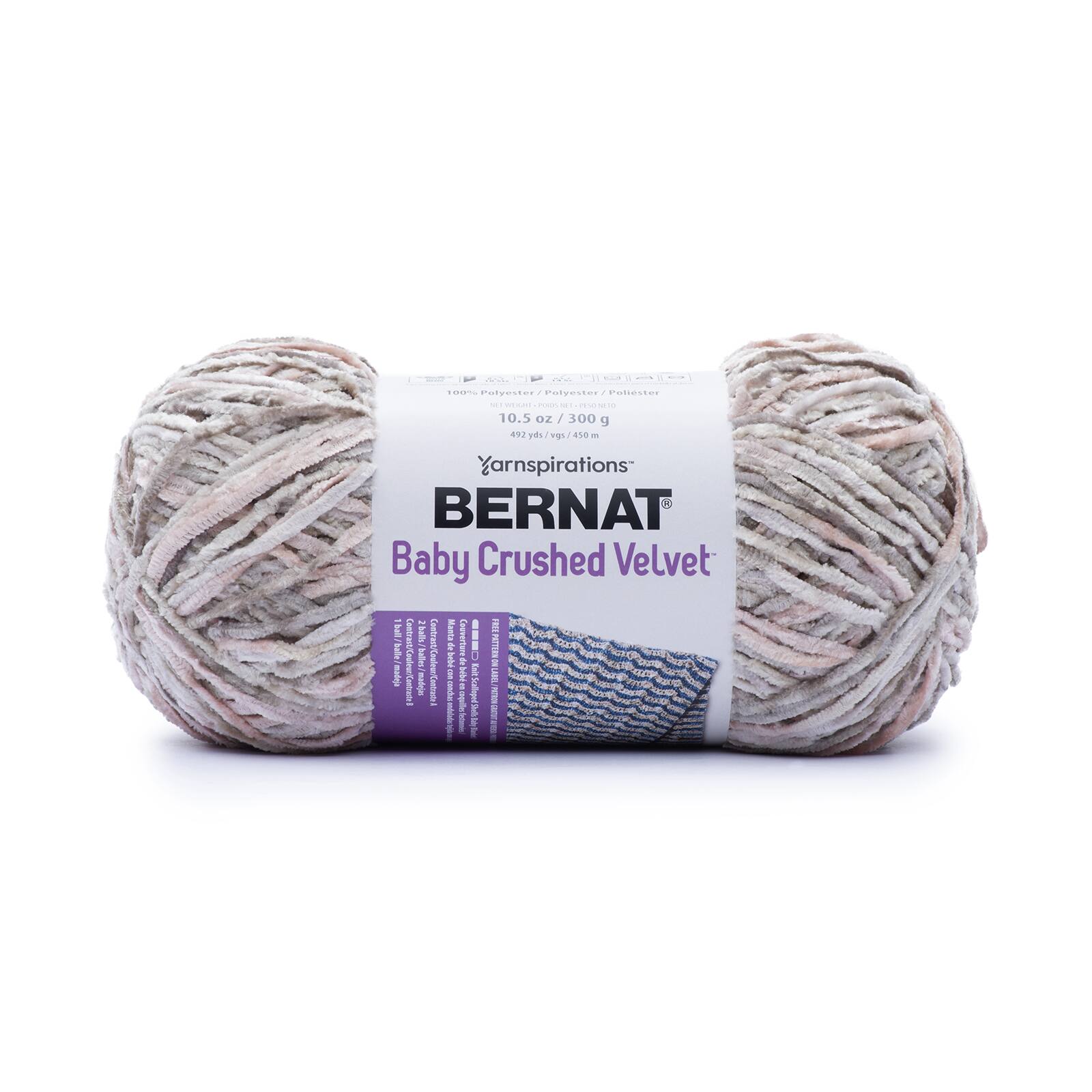 Yarnspirations™ Bernat® Baby Crushed Velvet Yarn Michaels