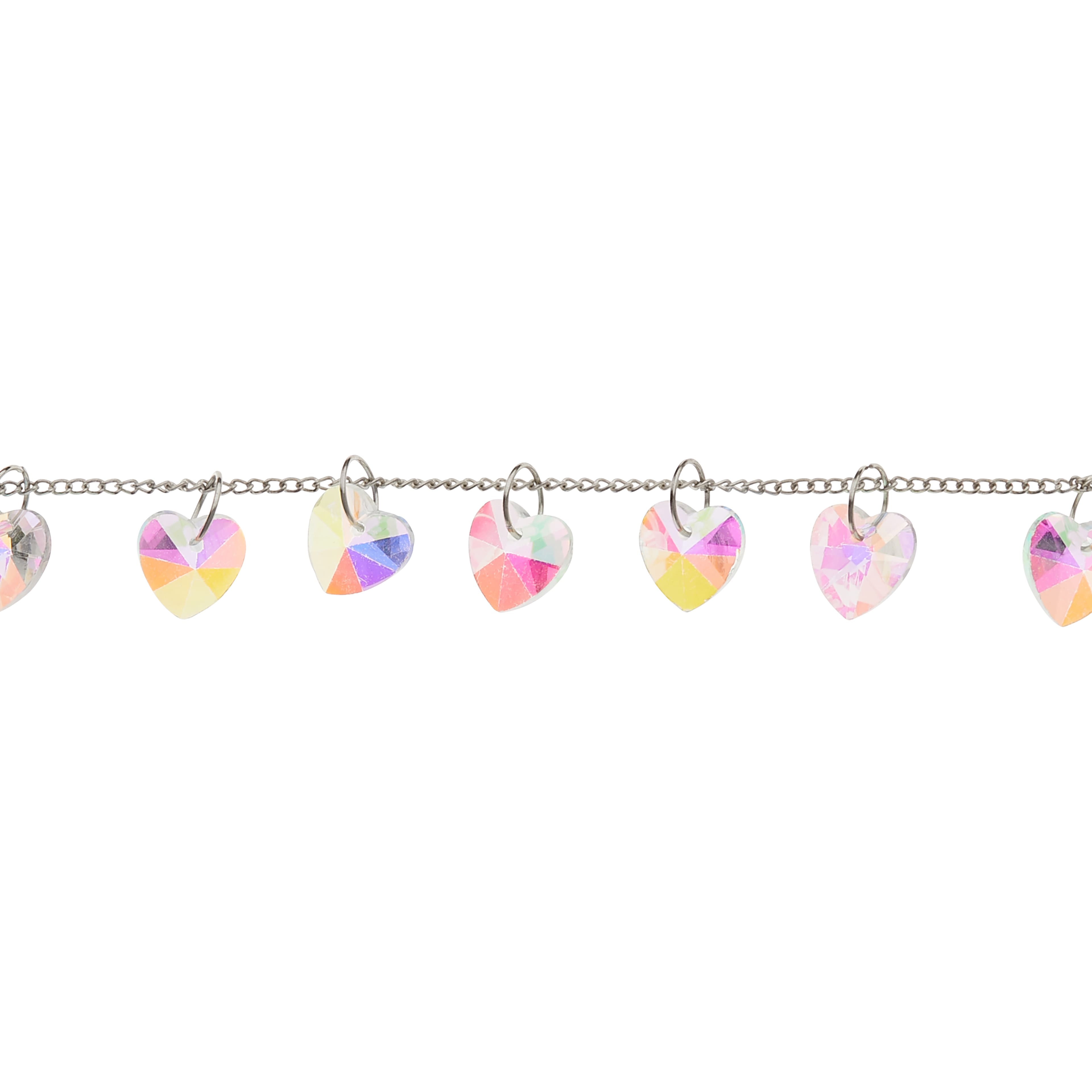 12 Pack: Faceted Glass Heart Beads, 10mm by Bead Landing™