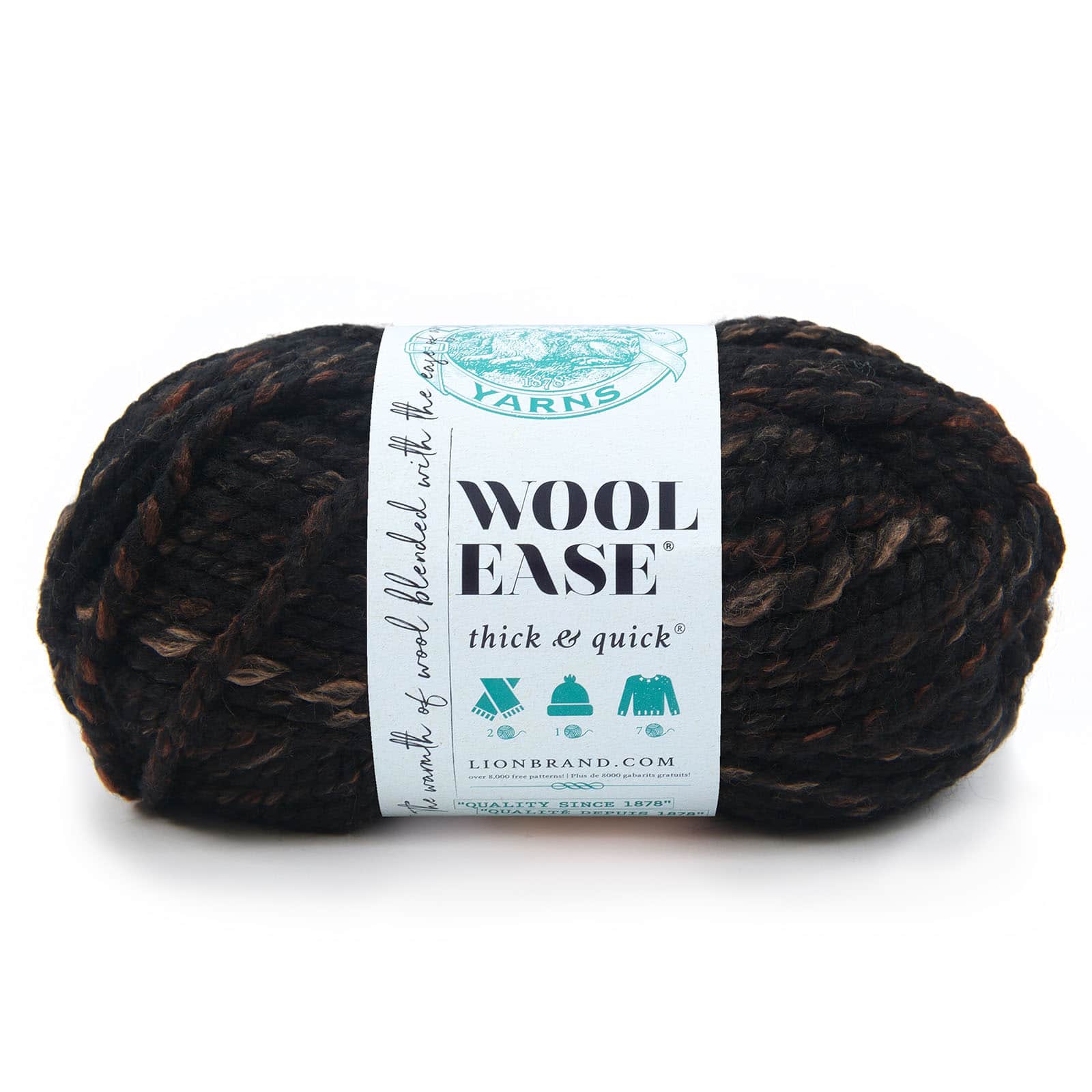 15 Pack: Lion Brand® Wool-Ease® Thick & Quick® Variegated Yarn