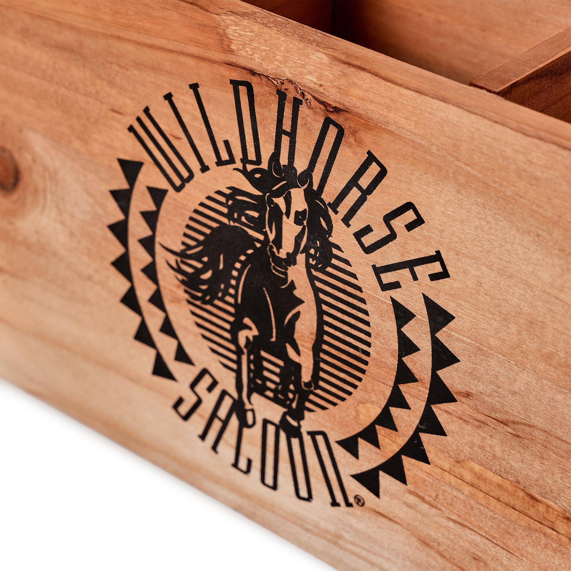 American Art Decor Grand Ole Opry Wildhorse Saloon Wood Beverage Crate - 14.96" x 7"