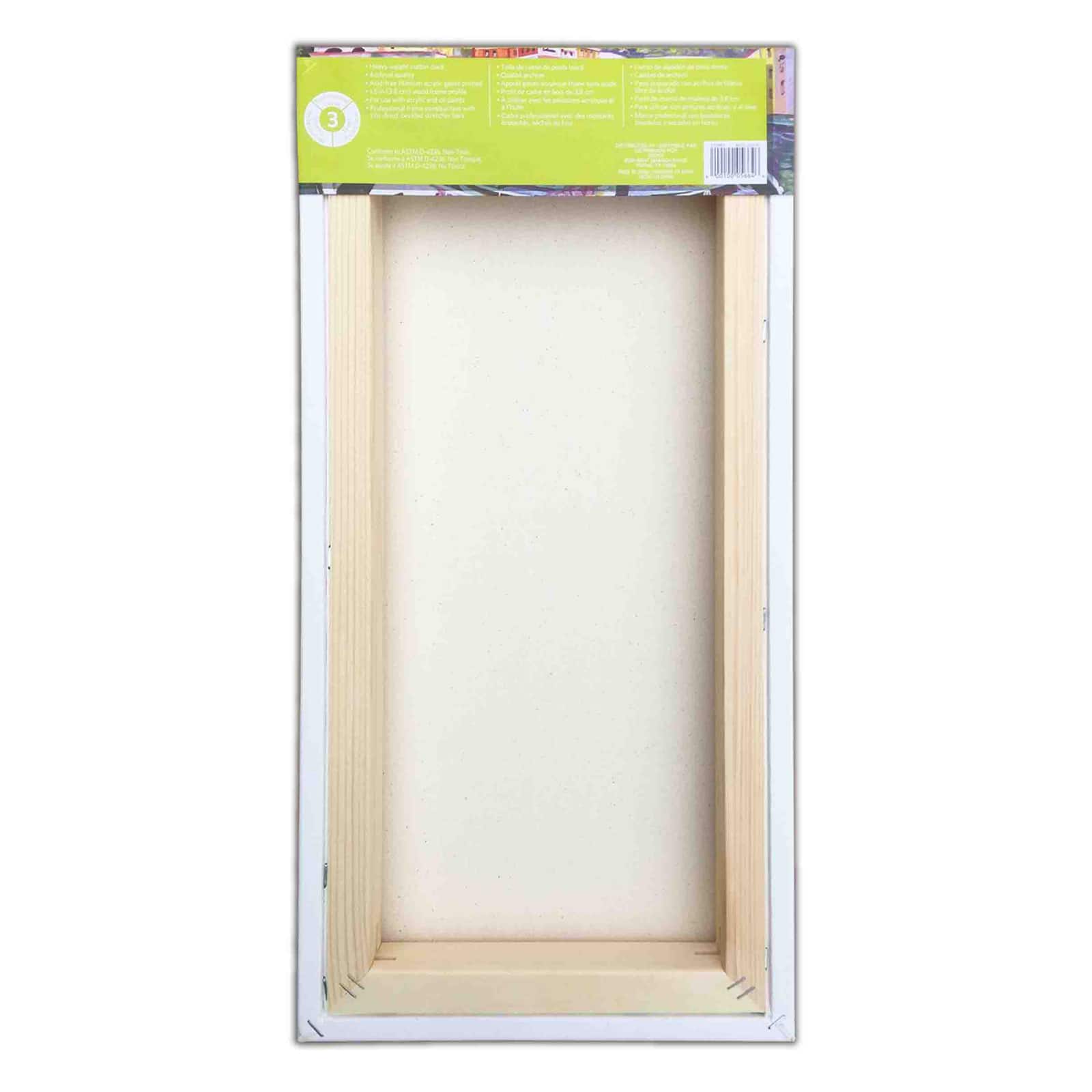 12 Pack: Level 3 Gallery Wrapped Heavy Duty Canvas by Artist's Loft®