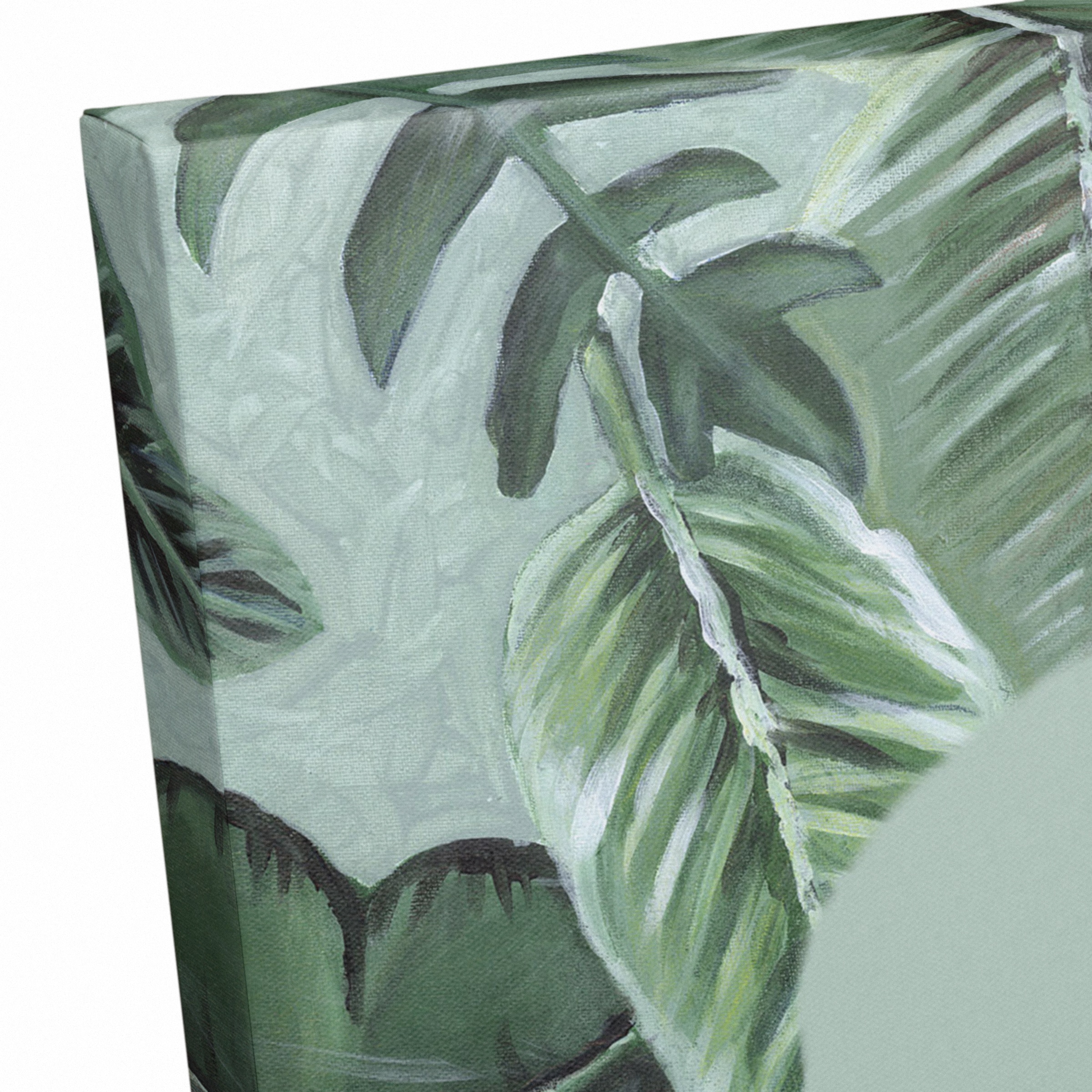 Cheetah Pool Canvas Wall Art