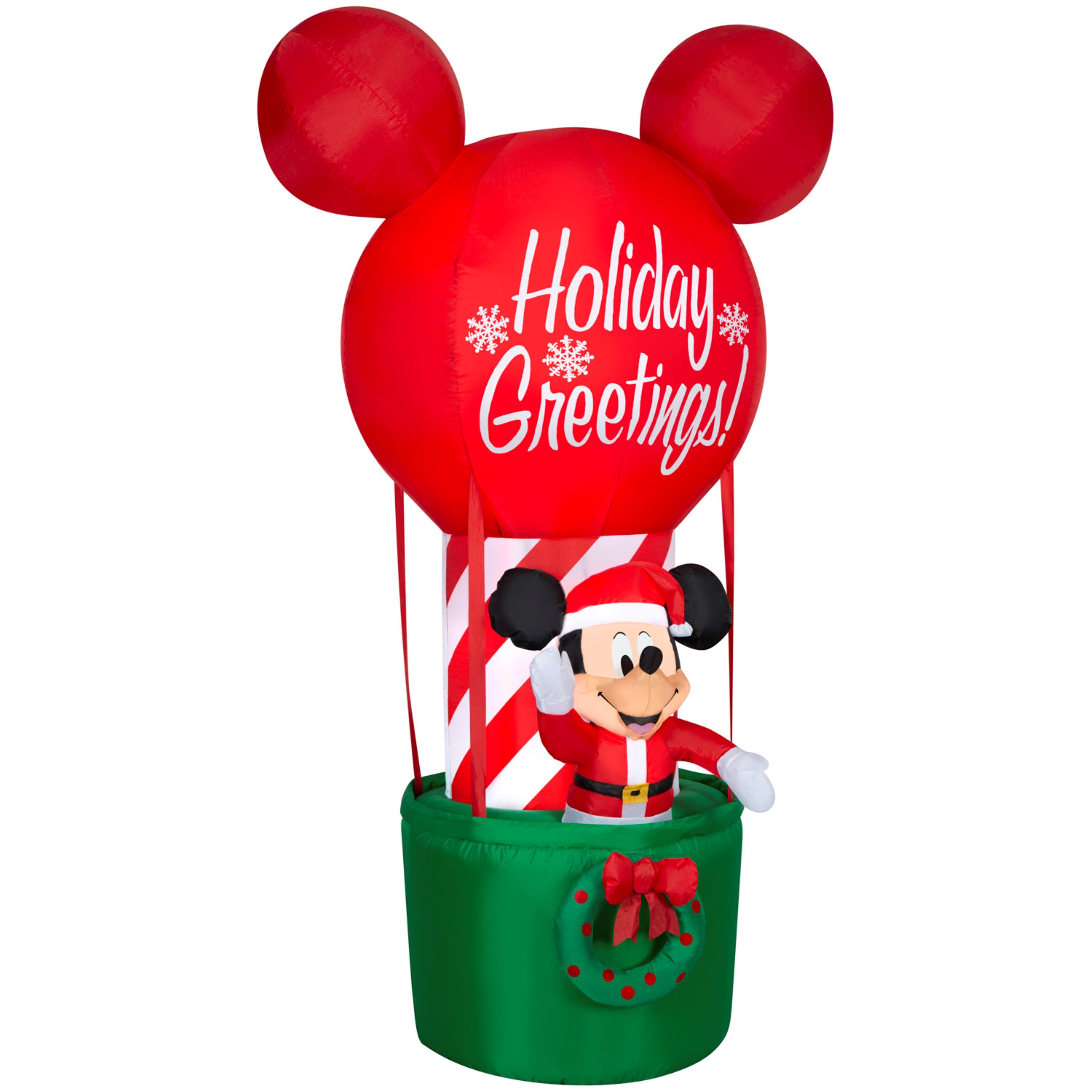 7ft. Airblown&#xAE; Inflatable Mickey Mouse in Hot Air Balloon