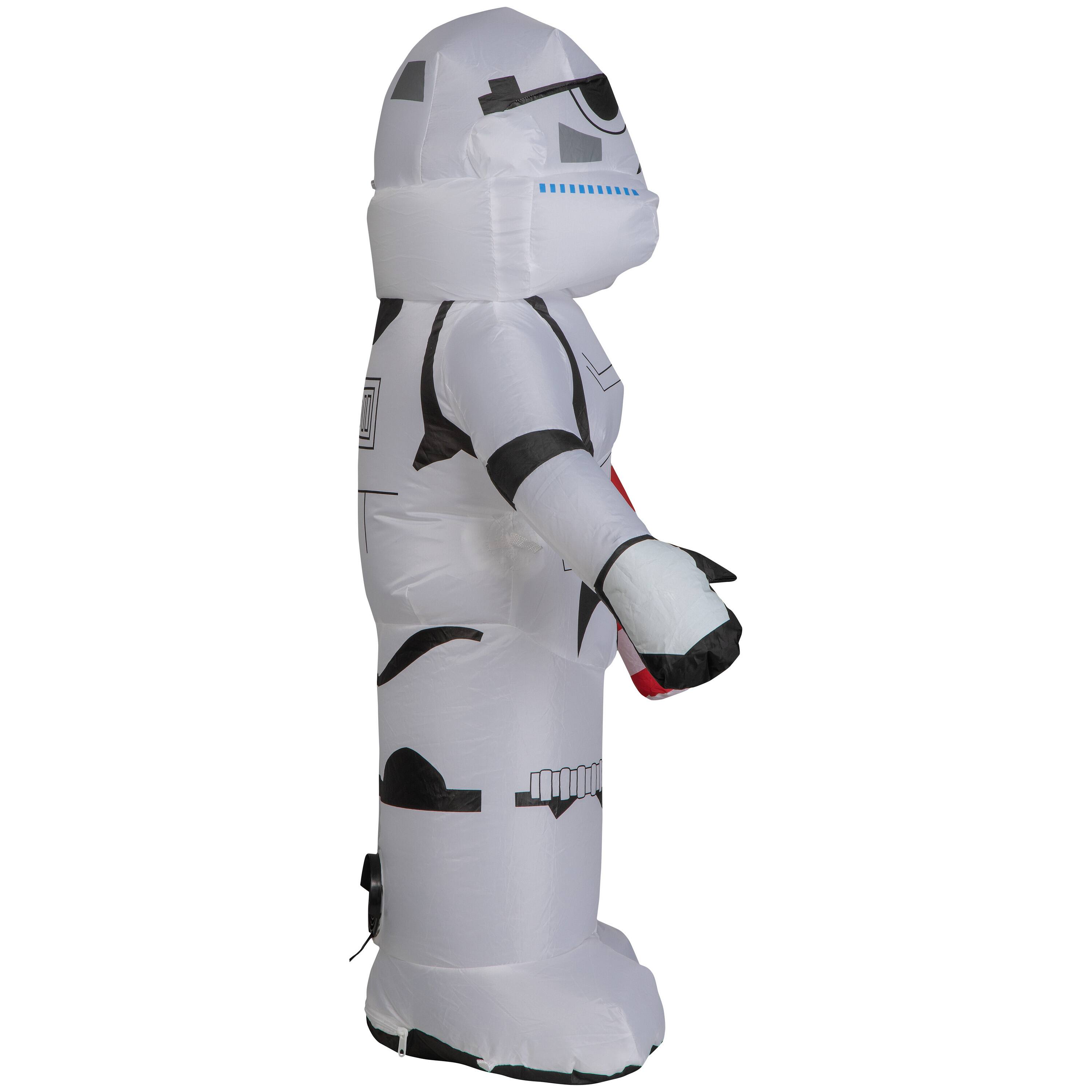 3.5ft. Airblown® Inflatable Stormtrooper with Candy Cane