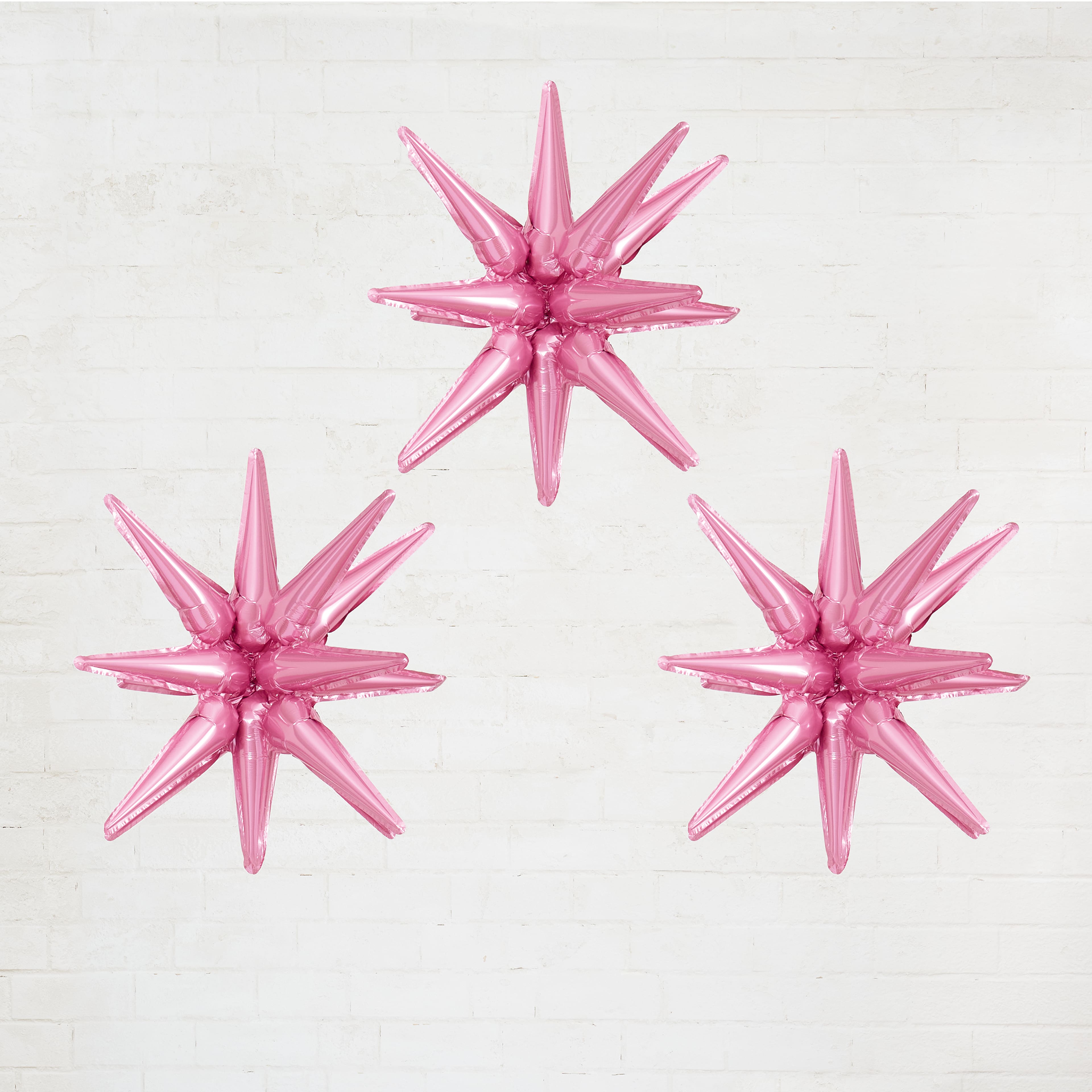 26&#x22; Starburst Foil Balloons, 3ct. by Celebrate It&#x2122;