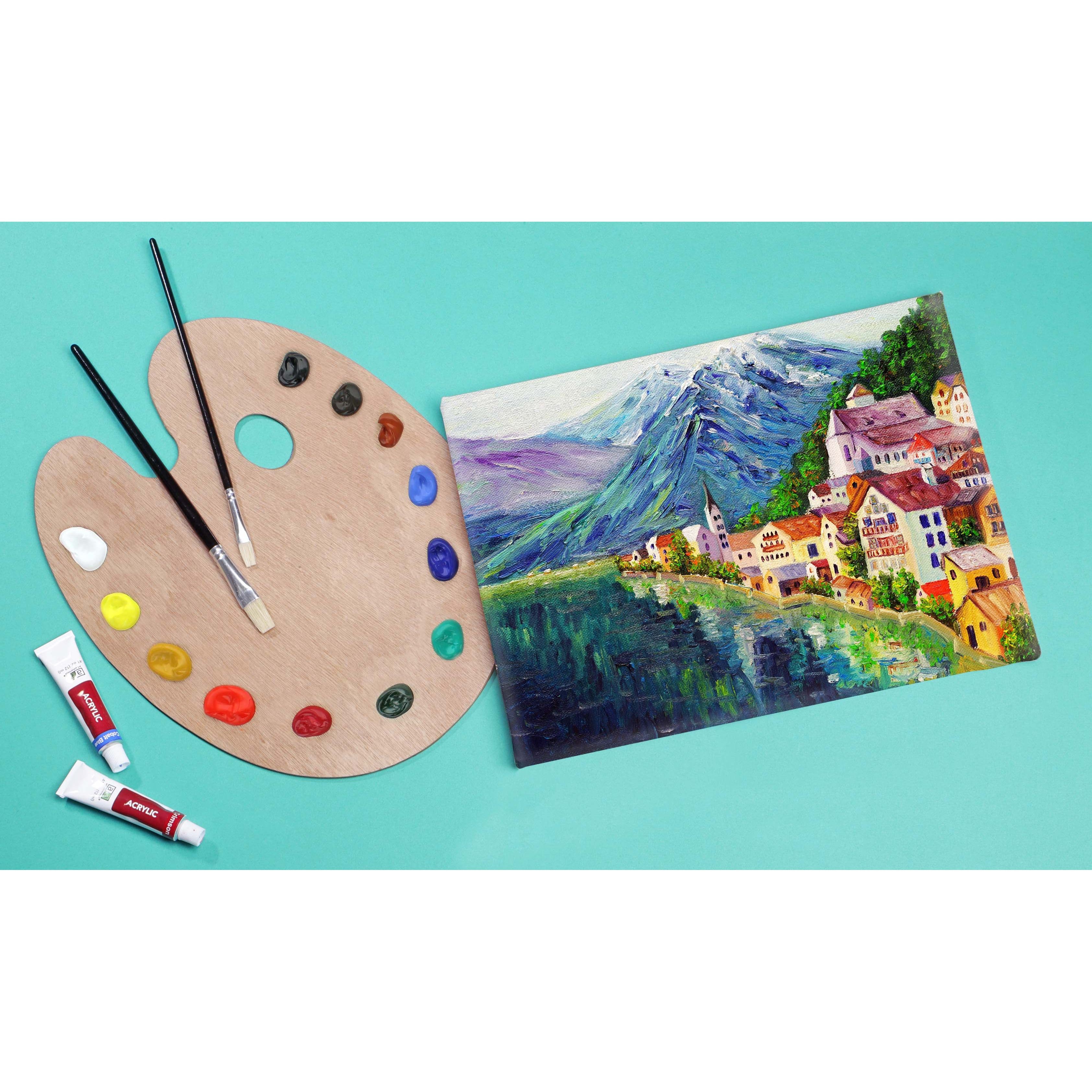 Art Advantage&#xAE; 12-Color Mini Acrylic Paint Set