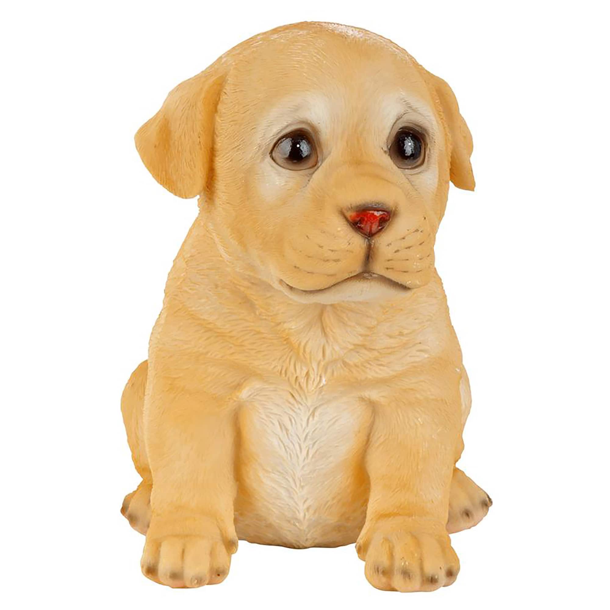 Design Toscano 6" Yellow Lab Puppy Partner Collectible Dog Statue