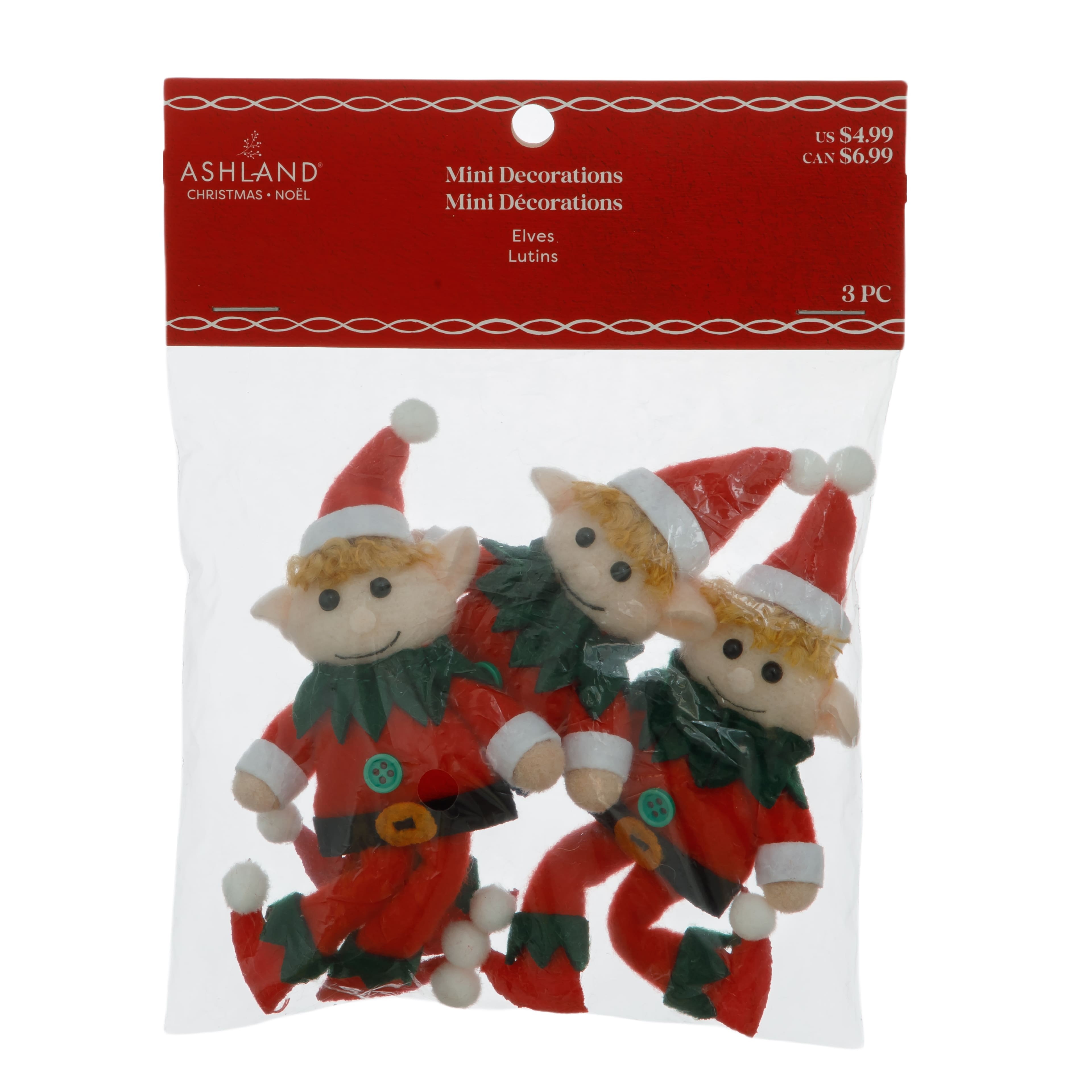 Mini Elves Decorations, 3ct. by Ashland&#xAE;