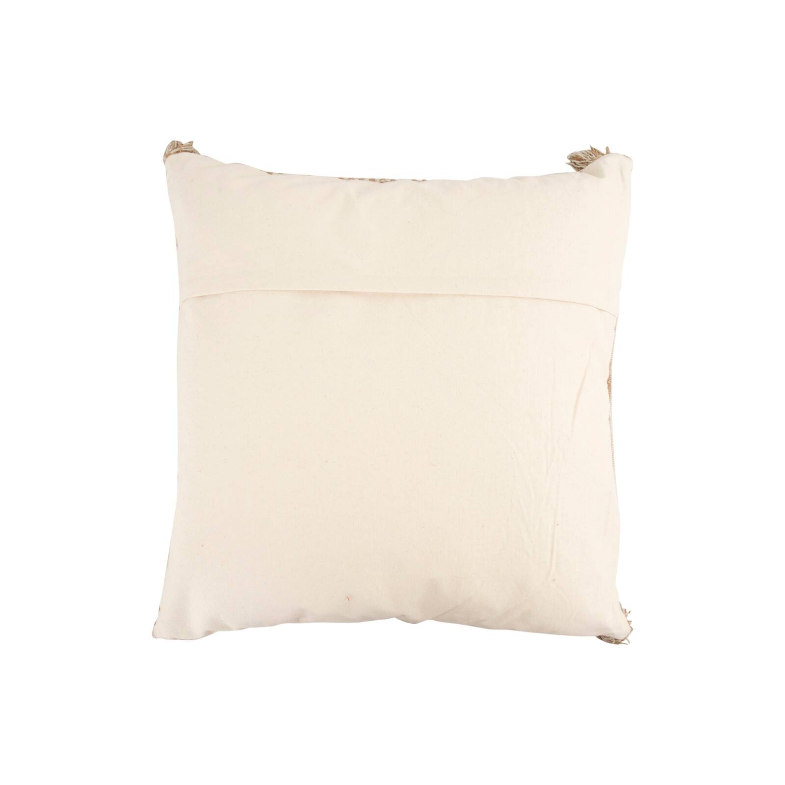 Hello Honey® Brown & Black Striped Cotton Woven Pillow with Tassels Set, 2ct.