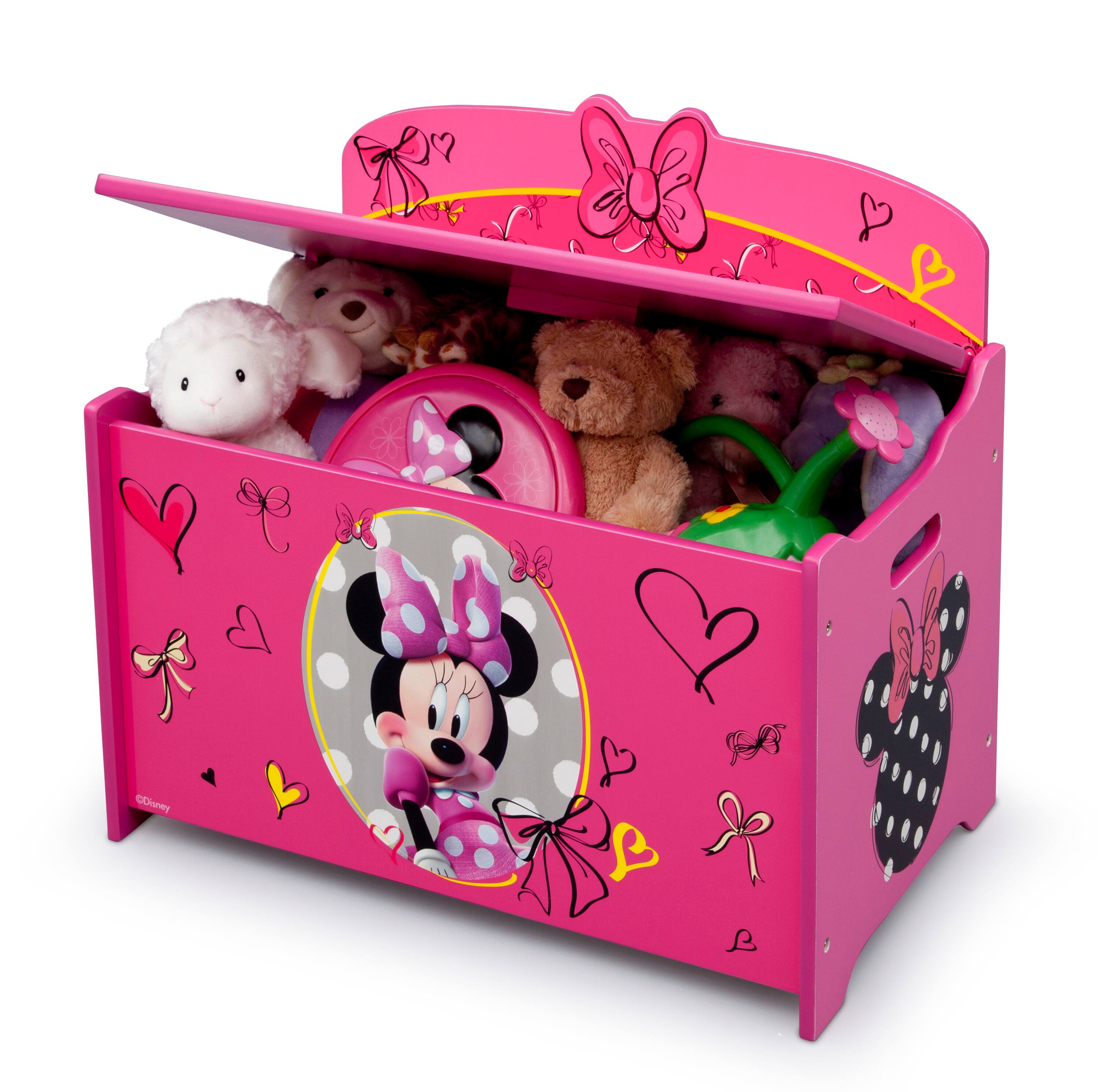 Delta Children Minnie Mouse Deluxe Toy Box