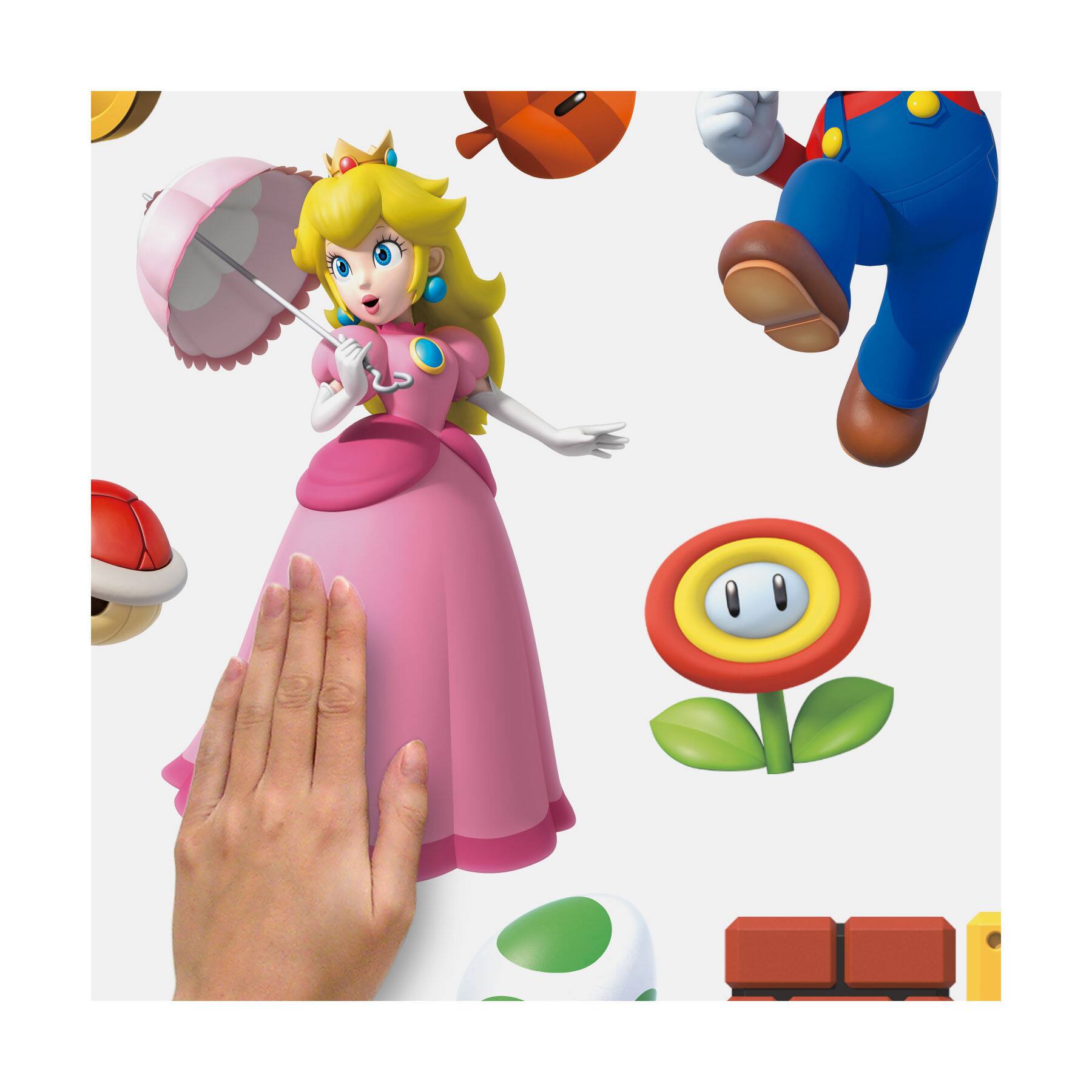 RoomMates Super Mario Brothers Peel & Stick Wall Decals