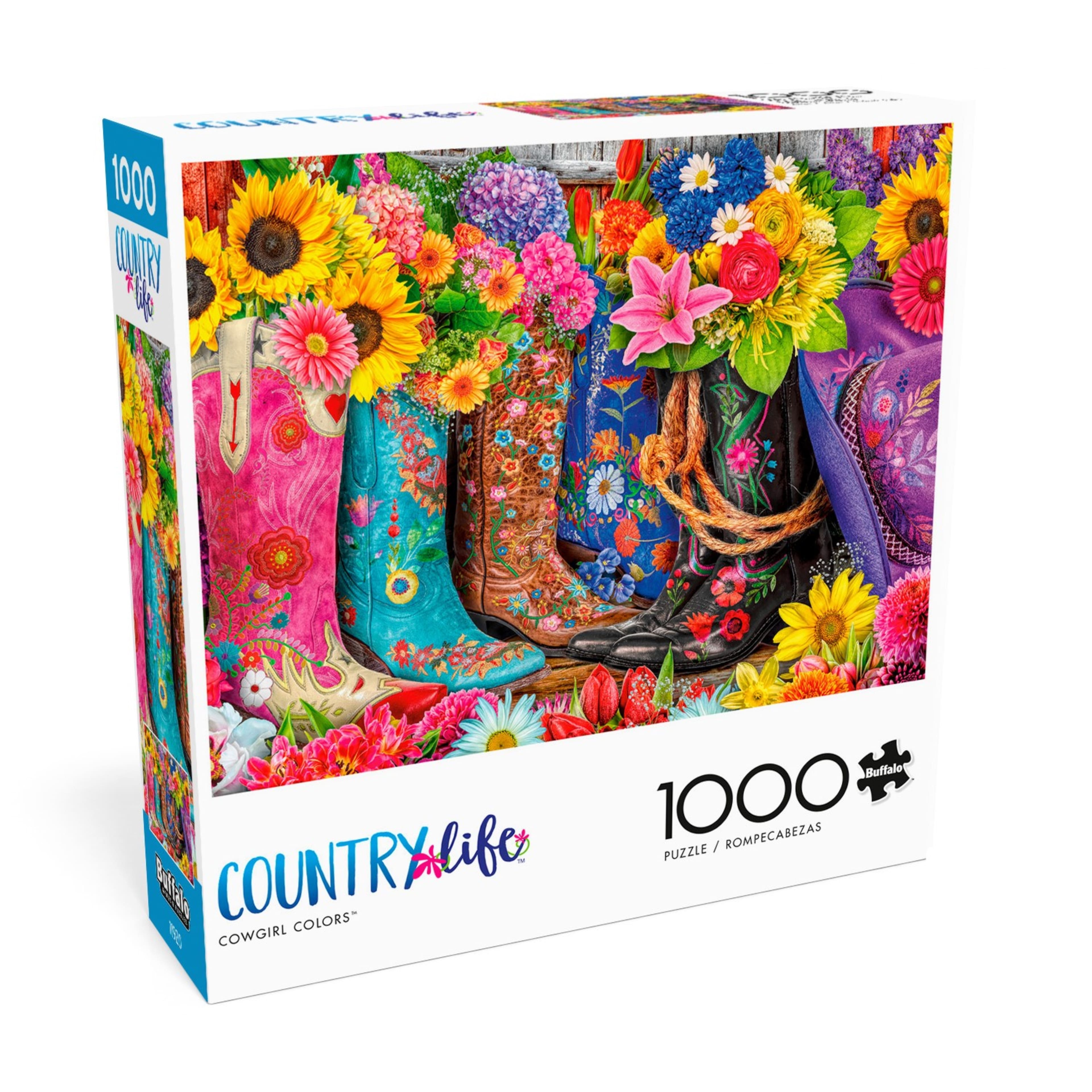 Assorted Country Life 1,000 Piece Puzzle