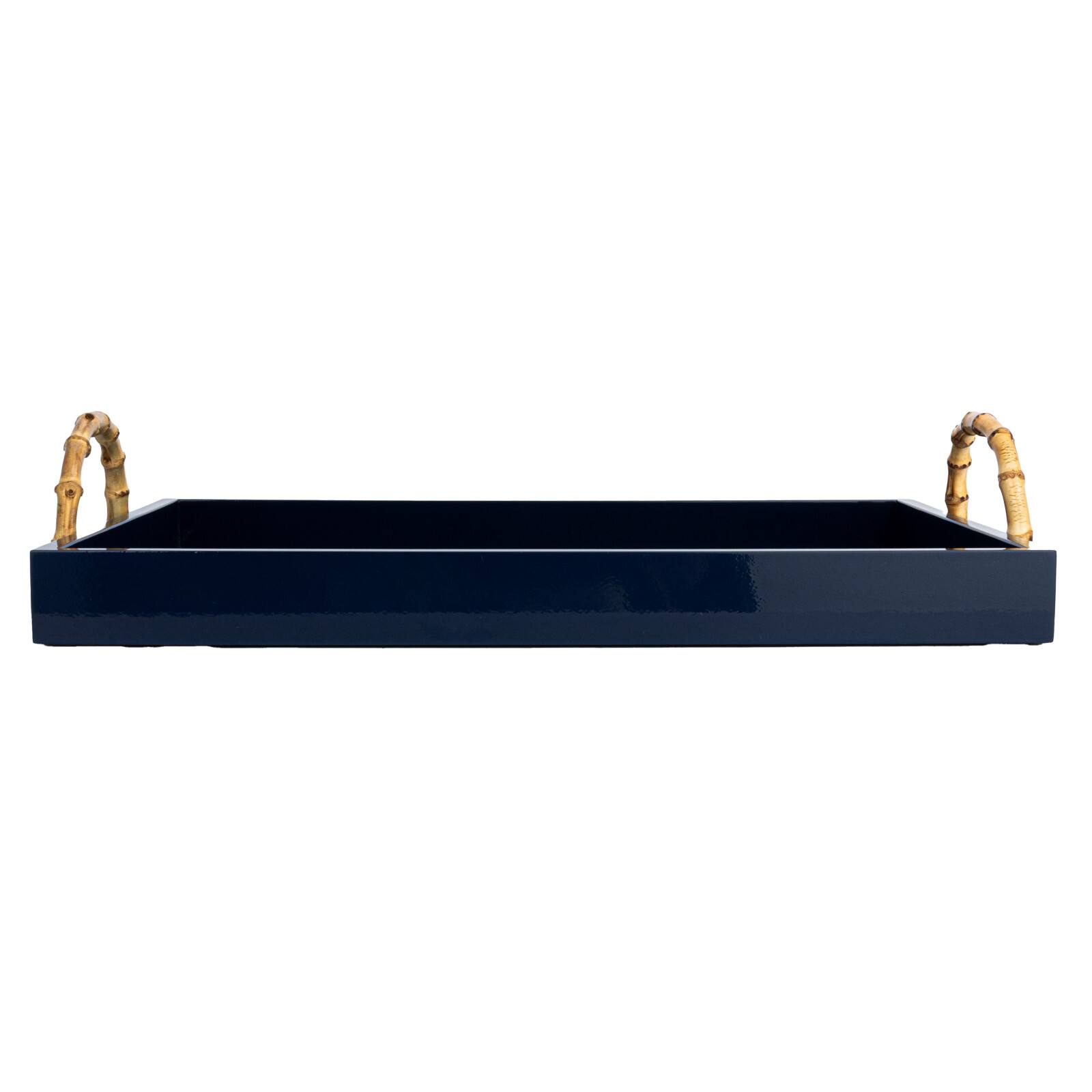 Hello Honey&#xAE; 21.5&#x22; Wide Nautical Bamboo Tray