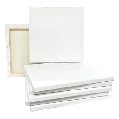 Artist's Loft® Necessities™ Canvas Super Value 7 Pack, 12"" x 12"" image