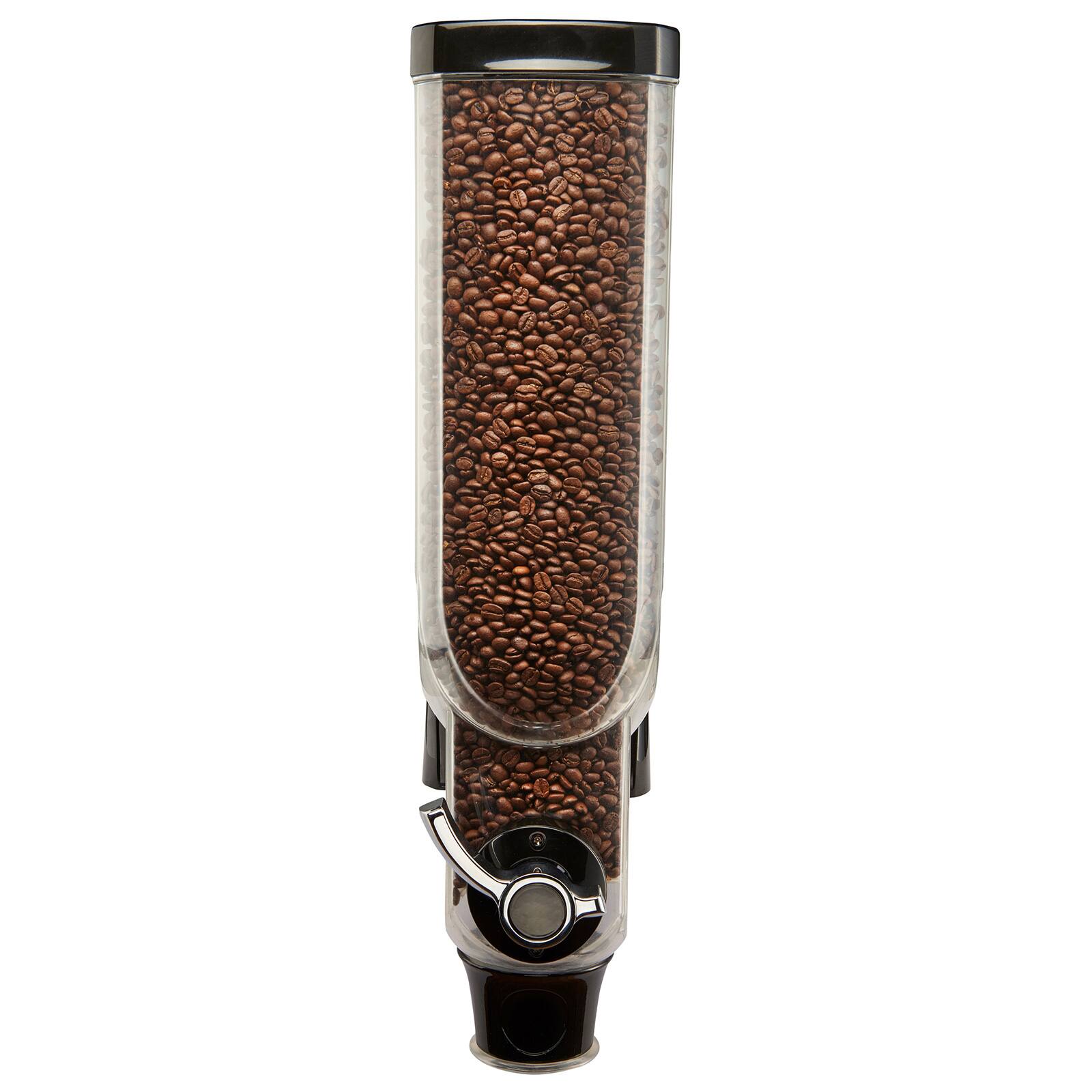 Mind Reader Black 56-Cup Easy-Pour Bulk Cereal Dispenser