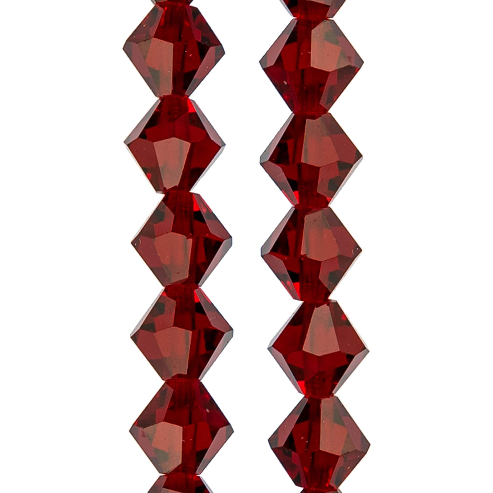 12 Pack: Preciosa Glass Crystal Bicone Beads, 6mm by Bead Landing™